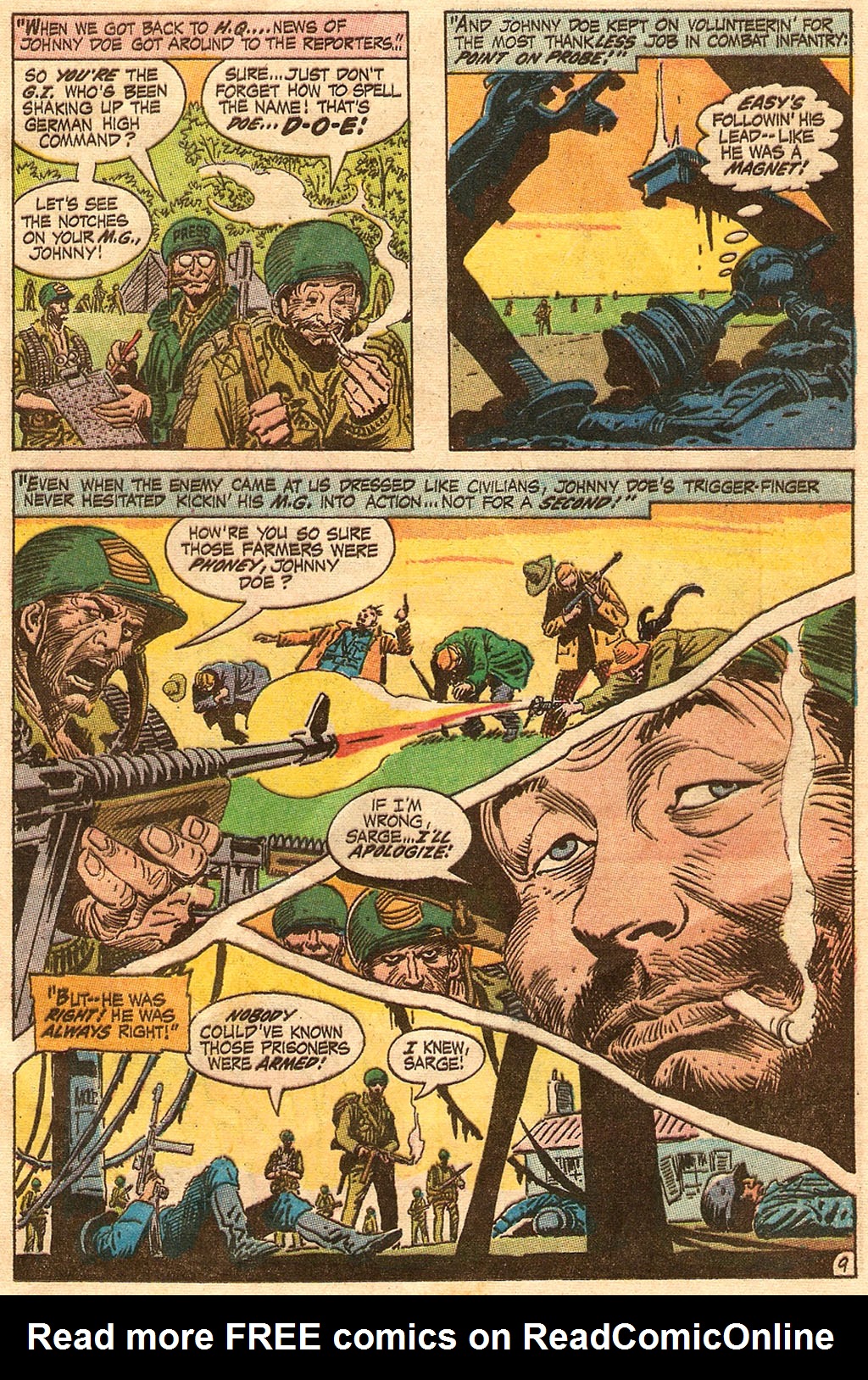 Read online Our Army at War (1952) comic -  Issue #233 - 12