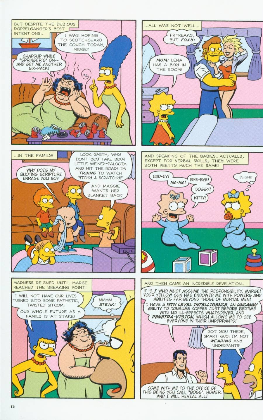 Read online Treehouse of Horror comic -  Issue #7 - 56