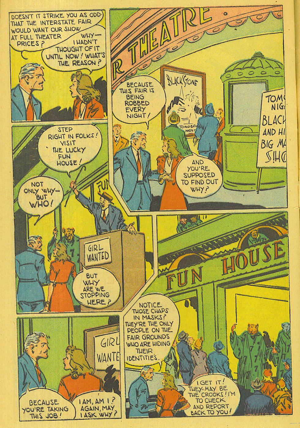 Read online Super-Magician Comics comic -  Issue #42 - 43