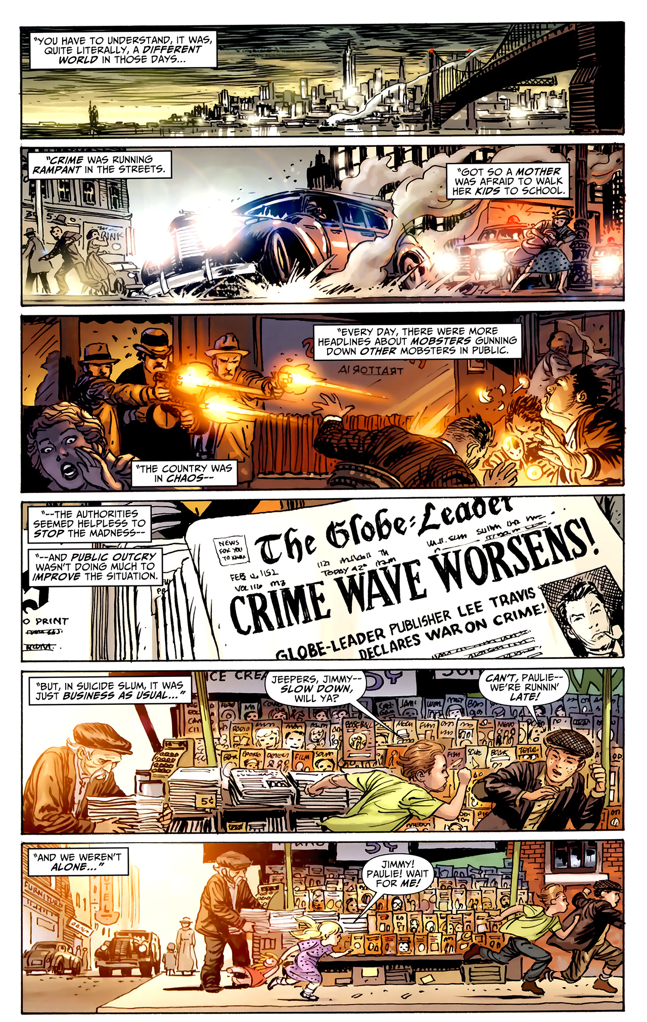 Read online DCU: Legacies comic -  Issue #1 - 4