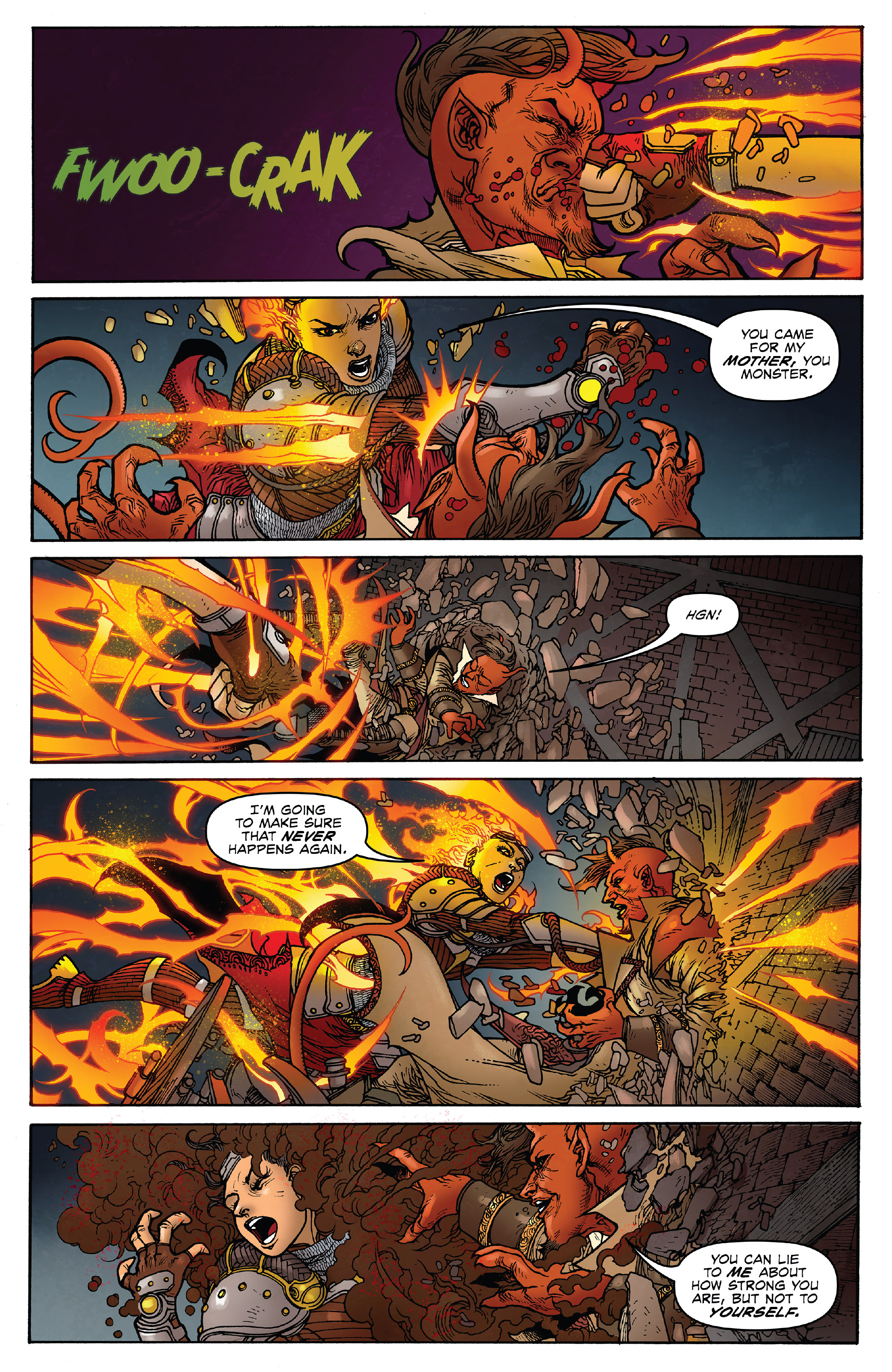 Read online Magic: The Gathering: Chandra comic -  Issue #4 - 16