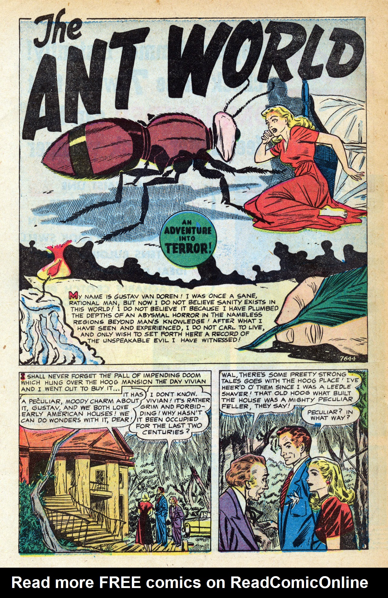 Read online Adventures into Terror comic -  Issue #1 - 20
