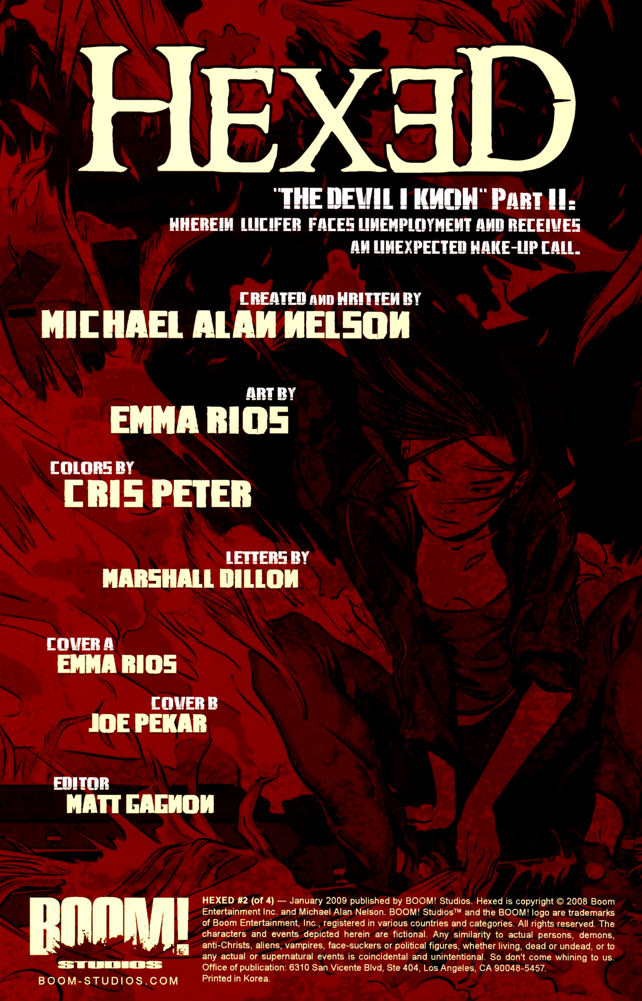 Read online Hexed comic -  Issue #2 - 3