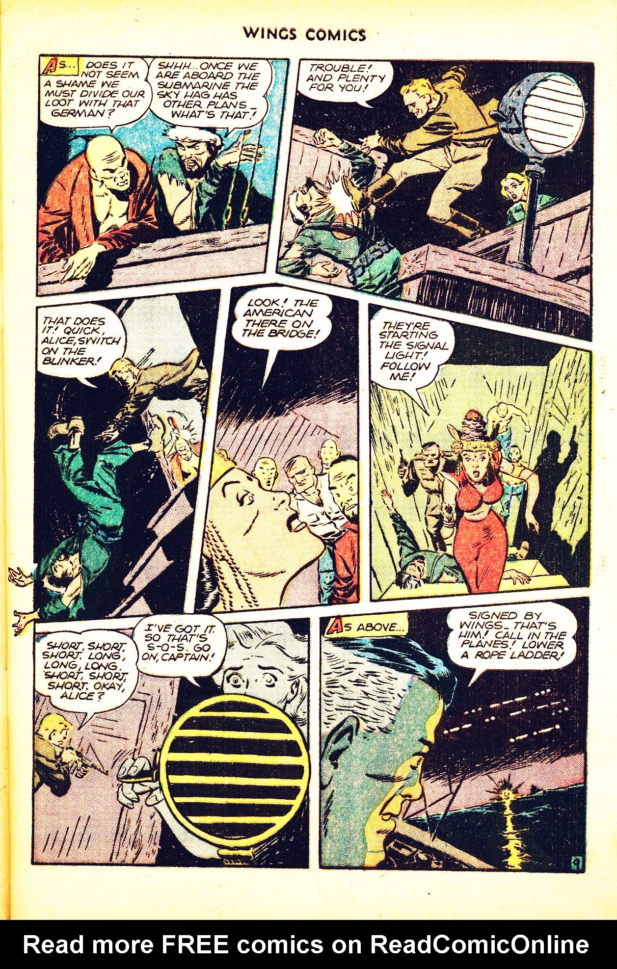 Read online Wings Comics comic -  Issue #75 - 11