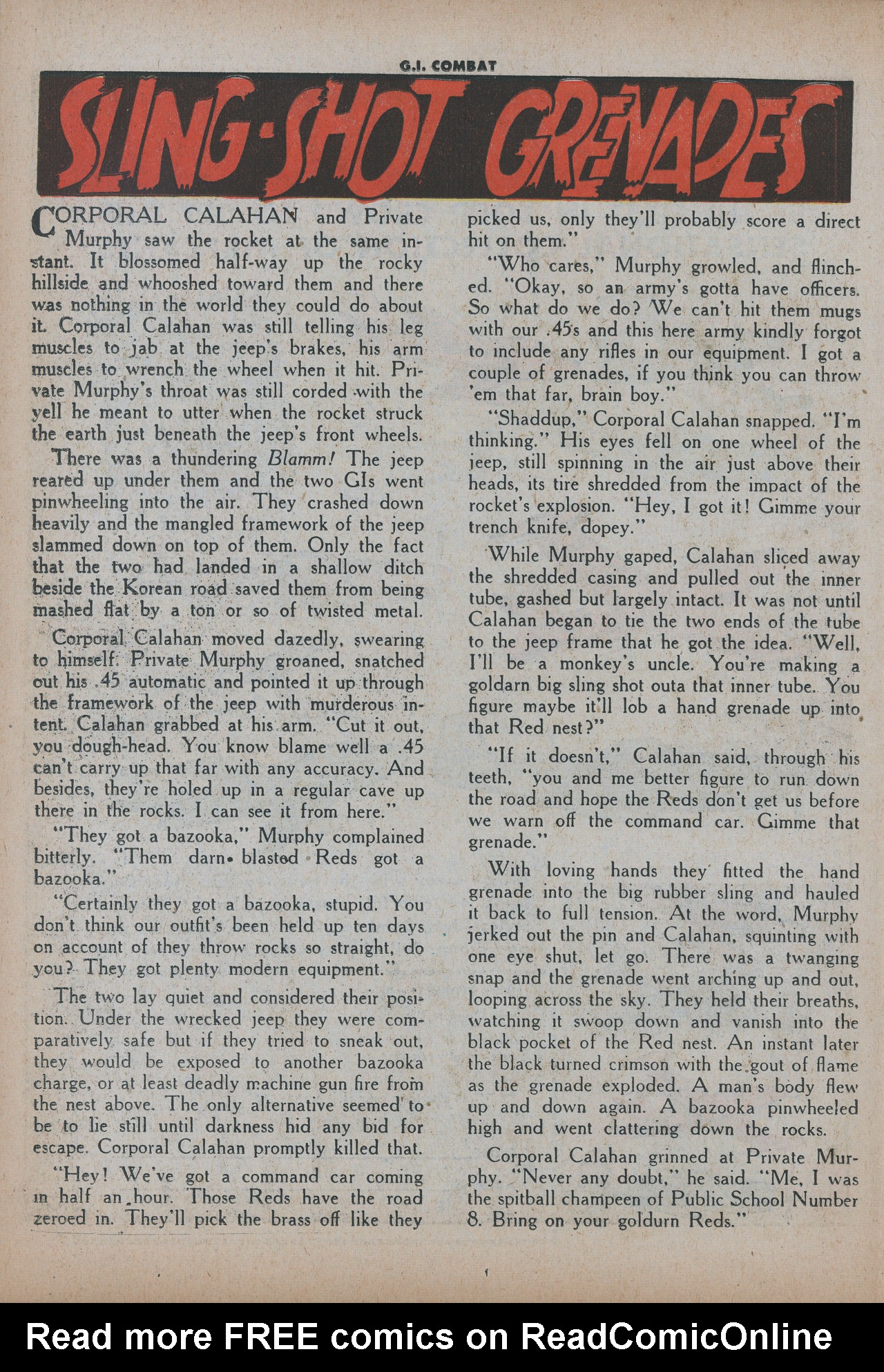 Read online G.I. Combat (1952) comic -  Issue #20 - 26