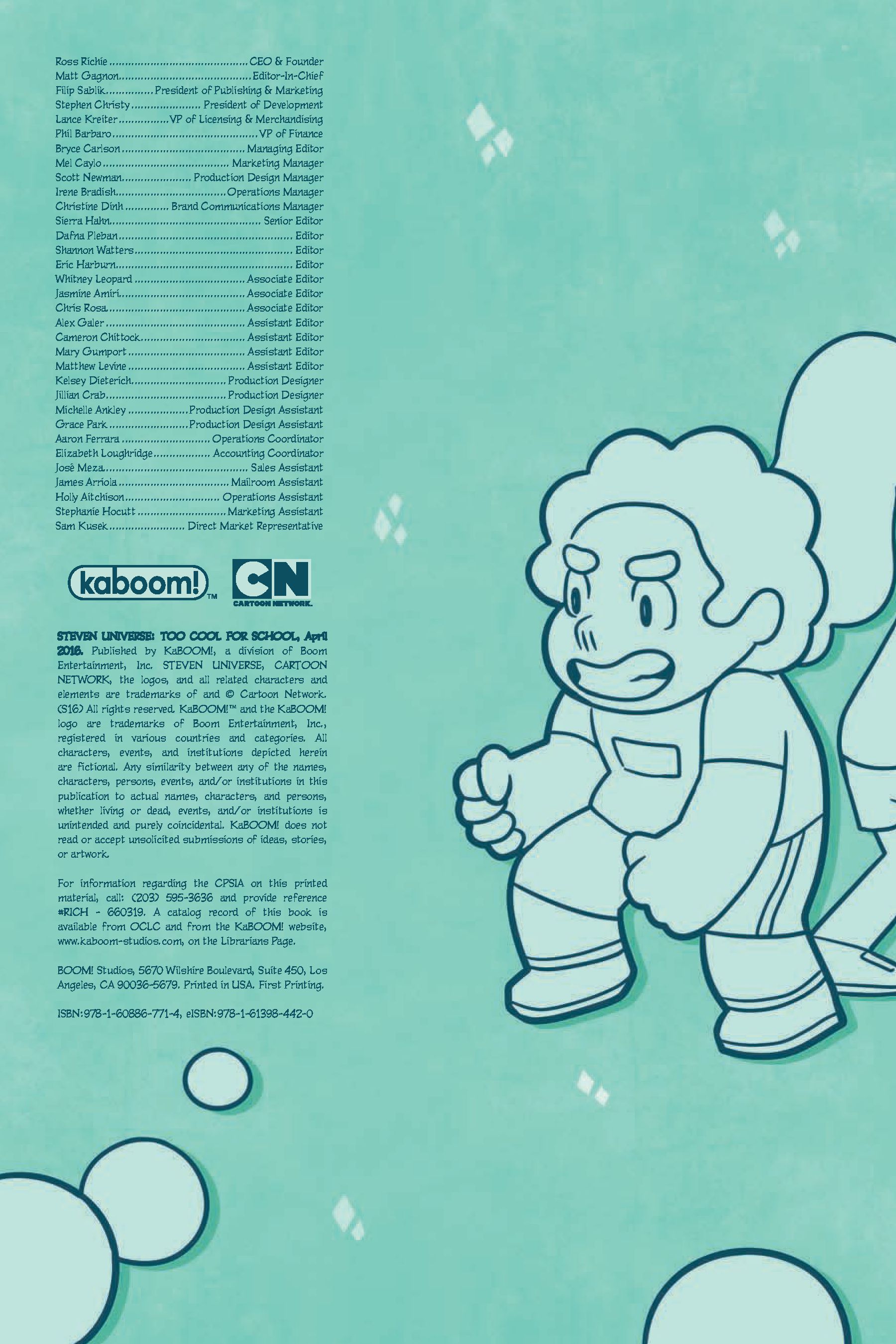 Read online Steven Universe: Too Cool For School comic -  Issue # TPB - 3
