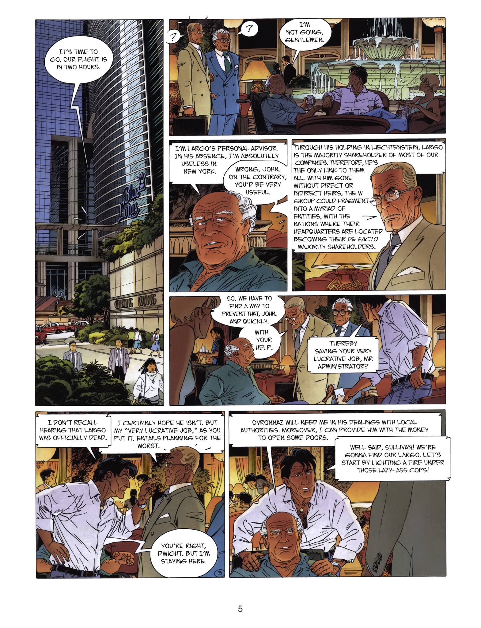 Read online Largo Winch comic -  Issue # TPB 12 - 7