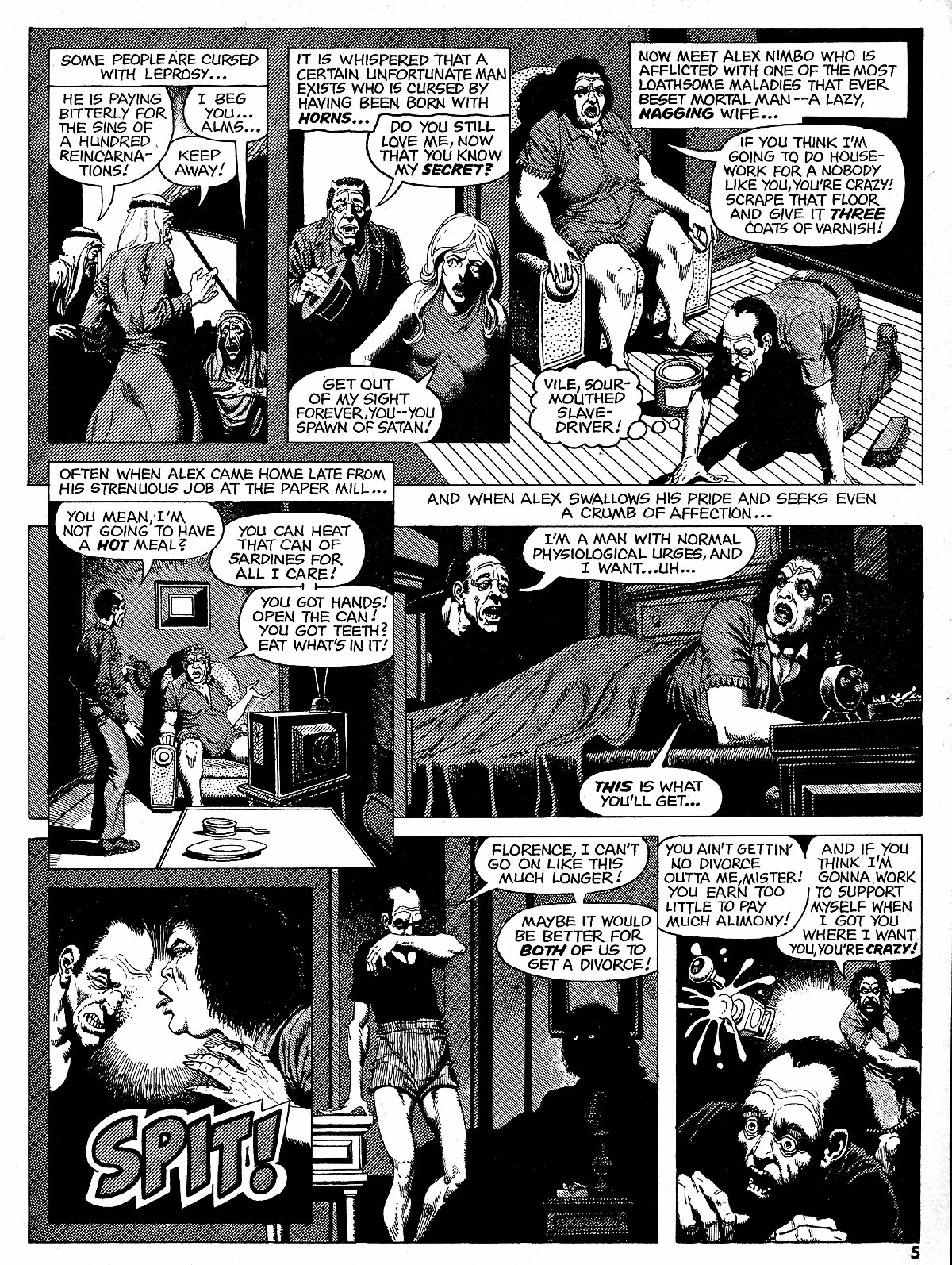 Read online Psycho comic -  Issue #5 - 6