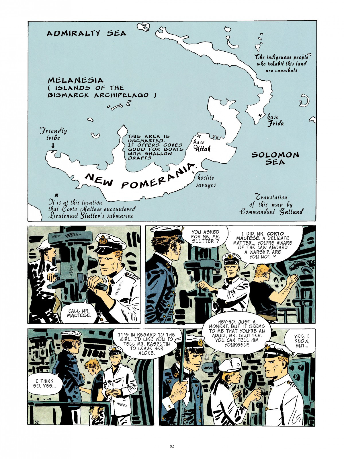 Read online Corto Maltese comic -  Issue # TPB 2 (Part 1) - 72