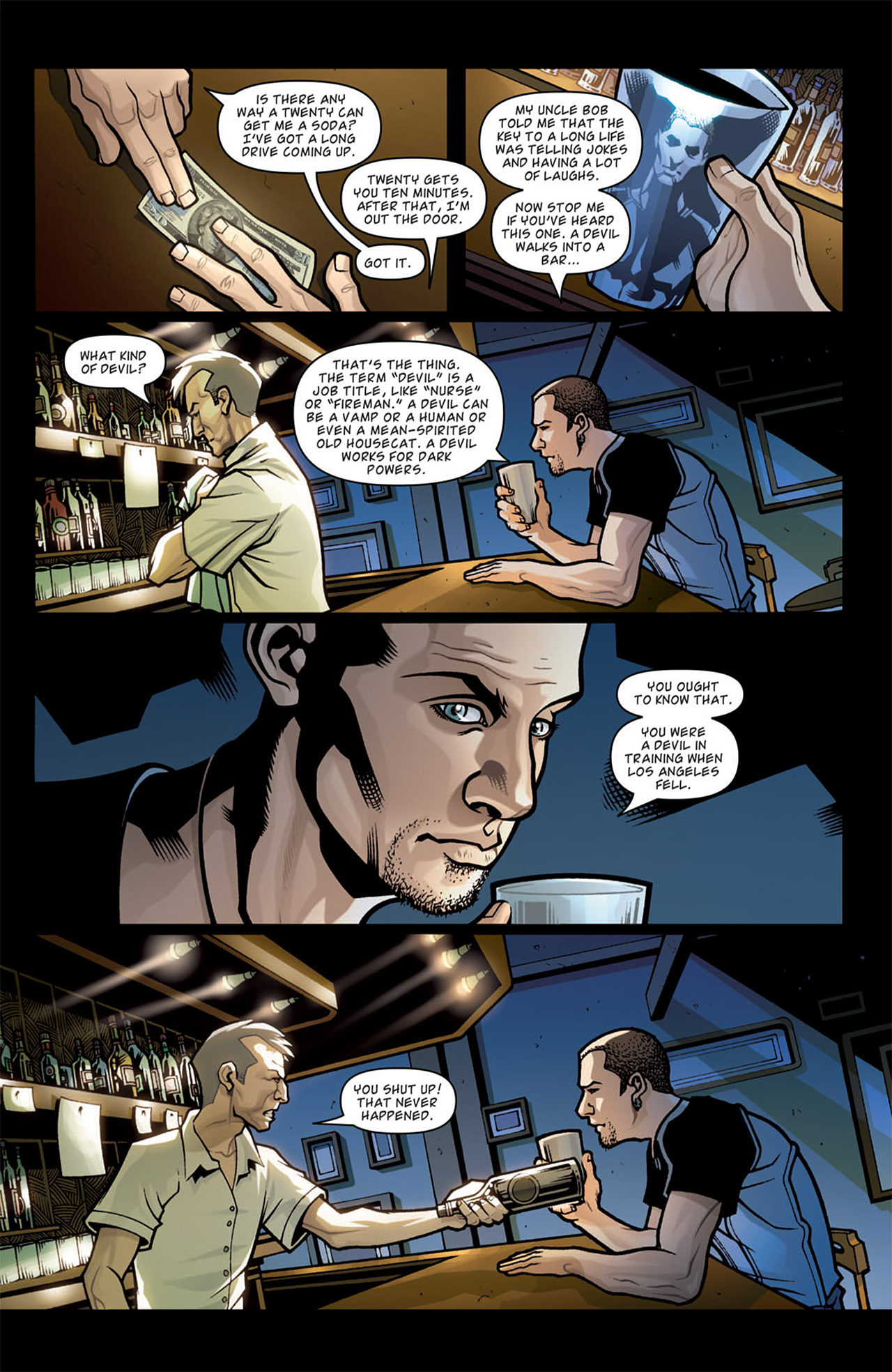 Read online Angel comic -  Issue #28 - 21