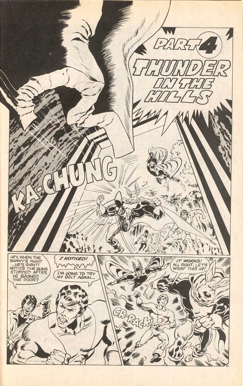 Read online Thunderbunny comic -  Issue #11 - 23