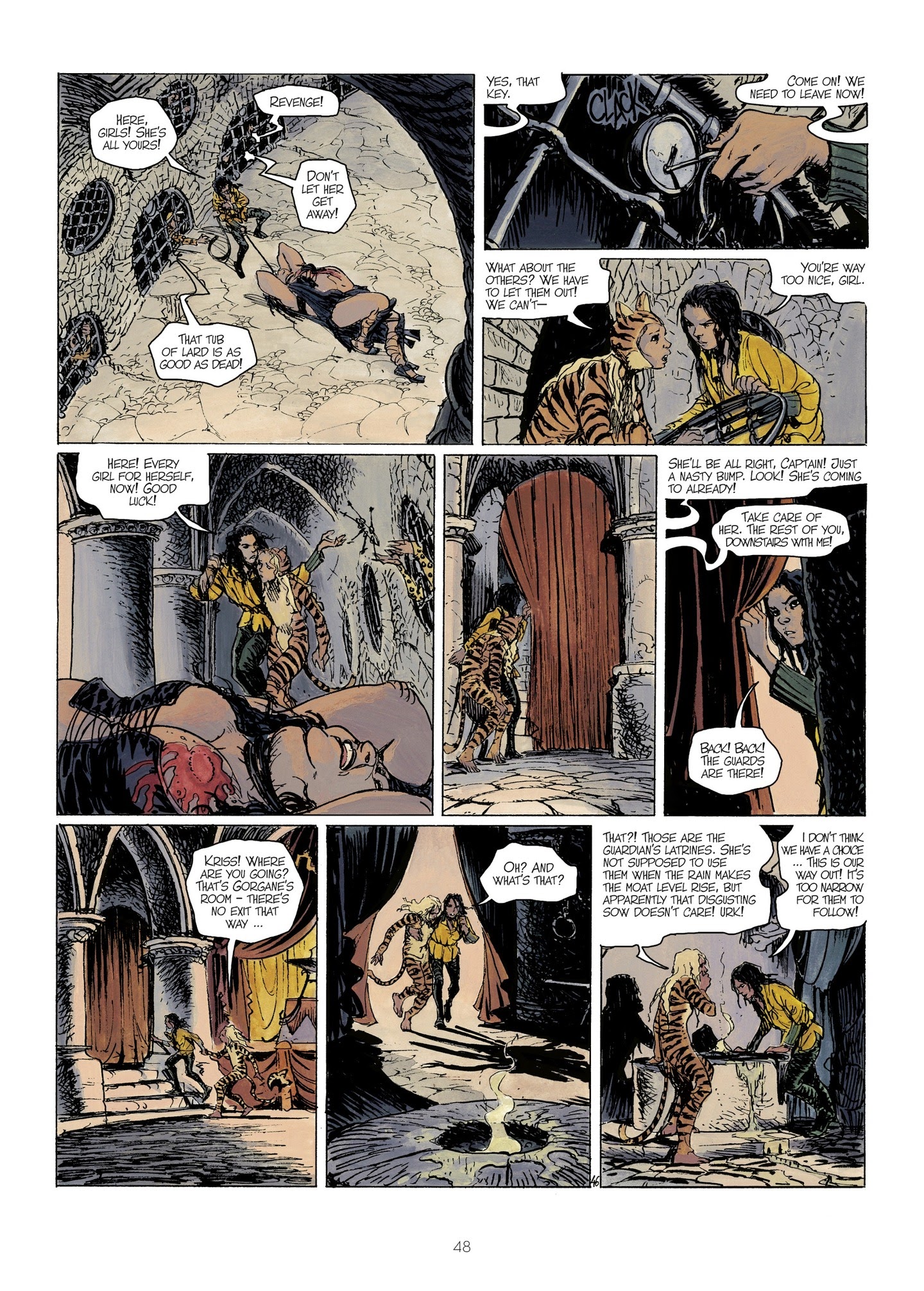 Read online Thorgal - Kriss of Valnor: I Forget Nothing! comic -  Issue # Full - 50