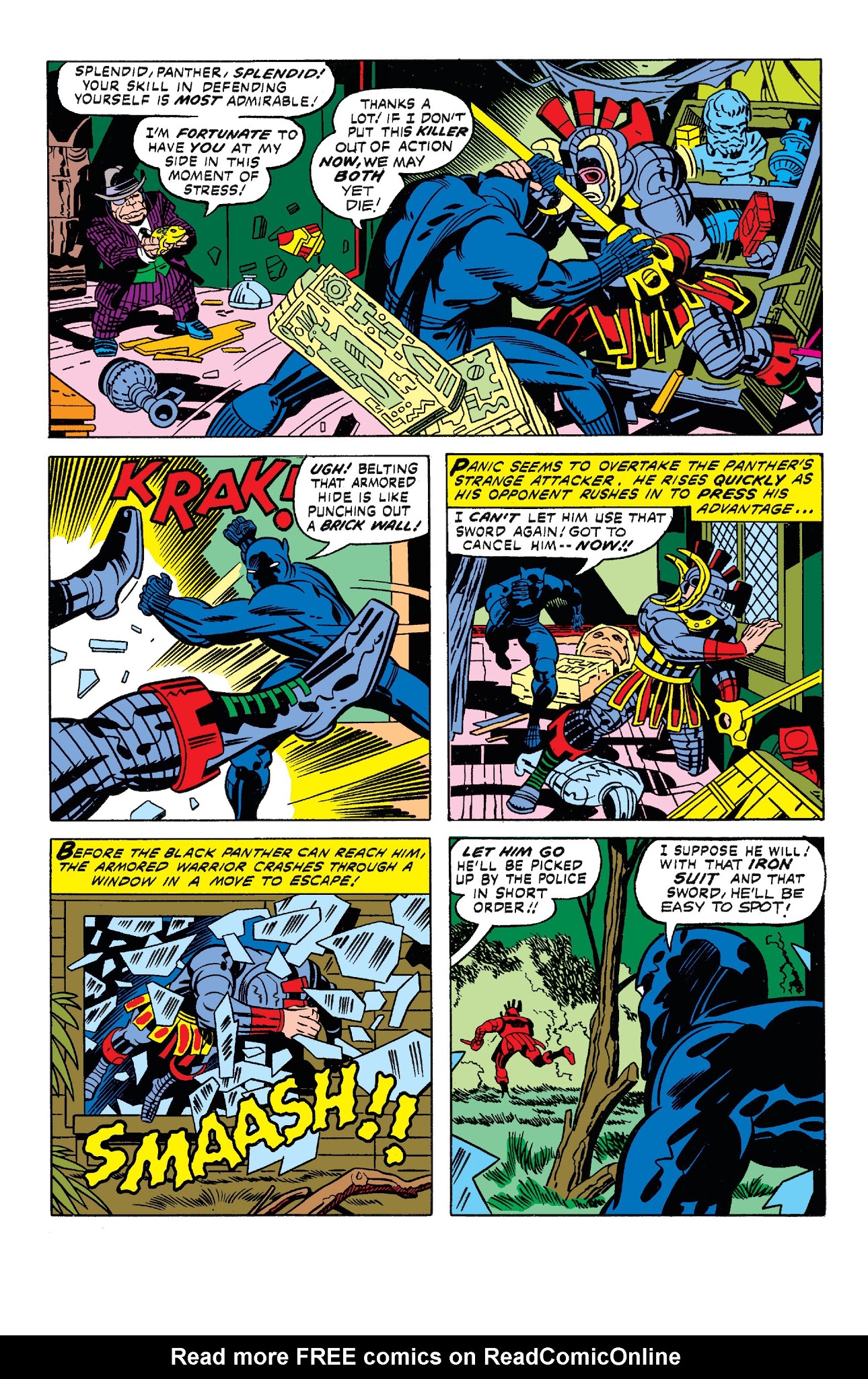 Read online Marvel Masterworks: The Black Panther comic -  Issue # TPB 2 - 11