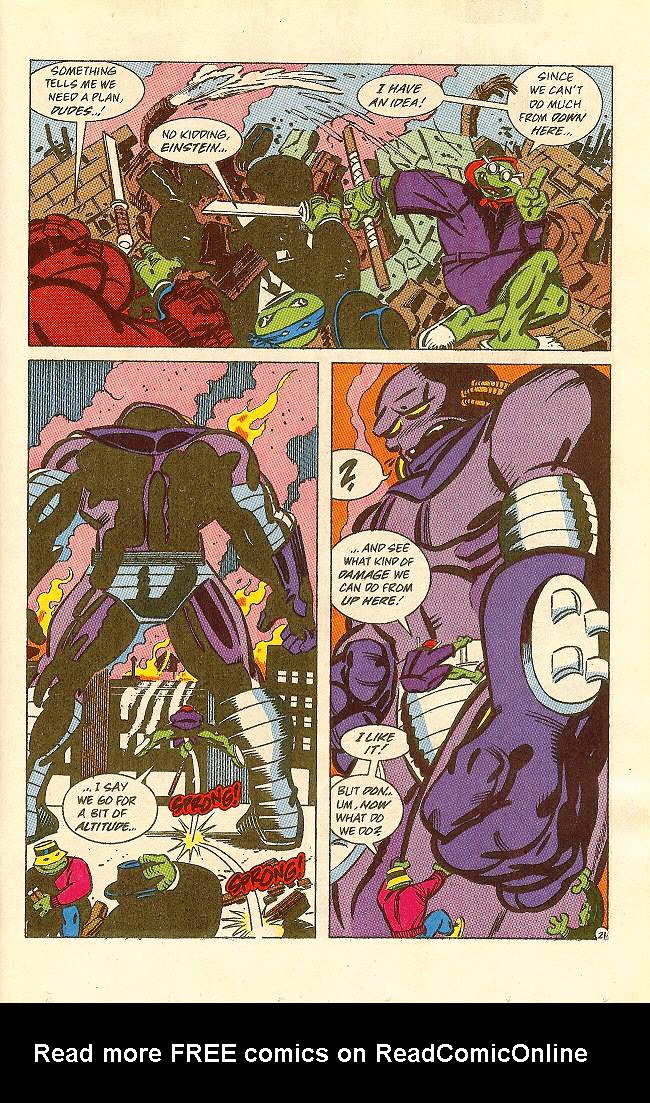 Read online Teenage Mutant Ninja Turtles Adventures (1989) comic -  Issue #20 - 22