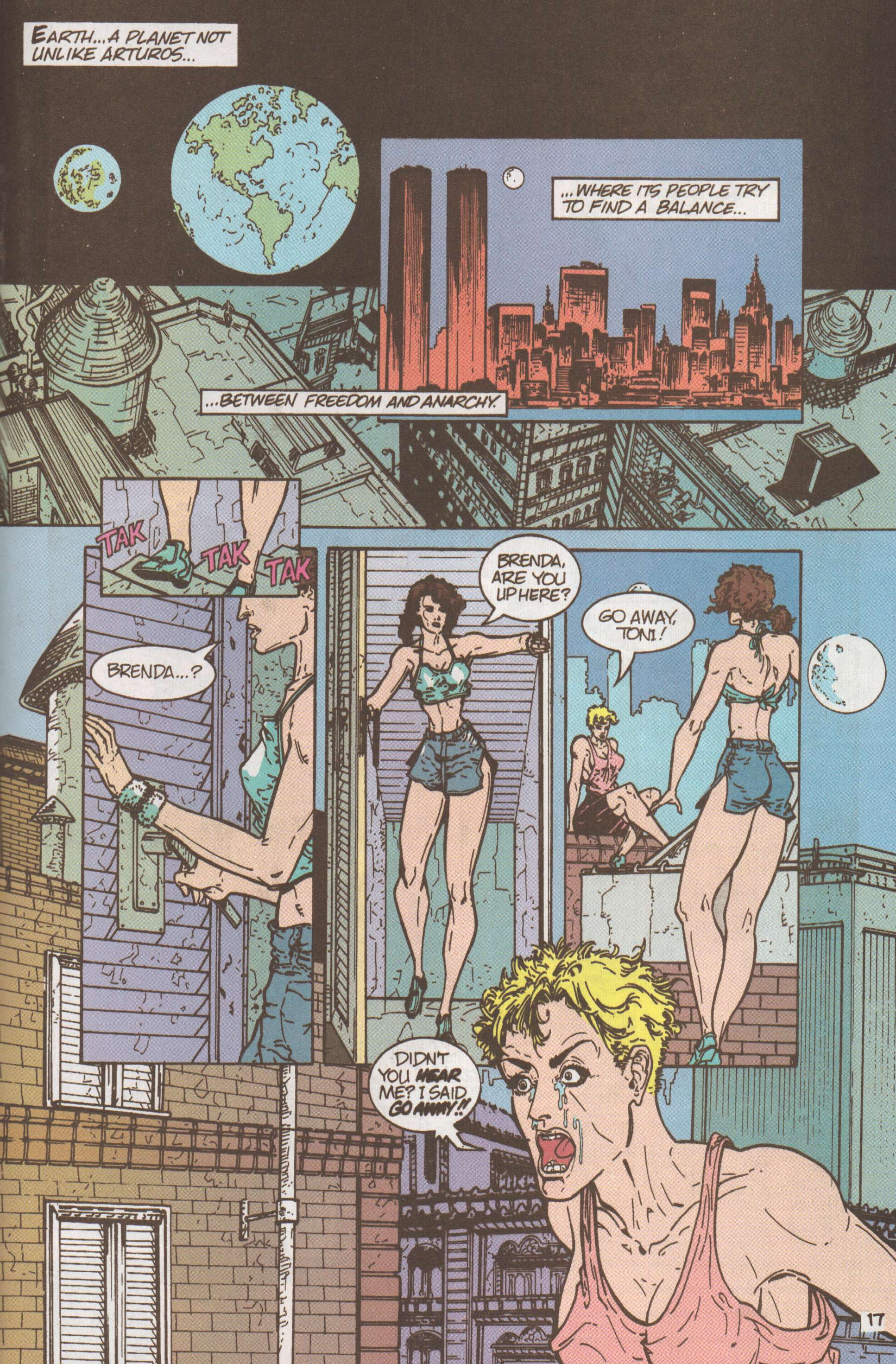 Read online Dollman comic -  Issue #1 - 19
