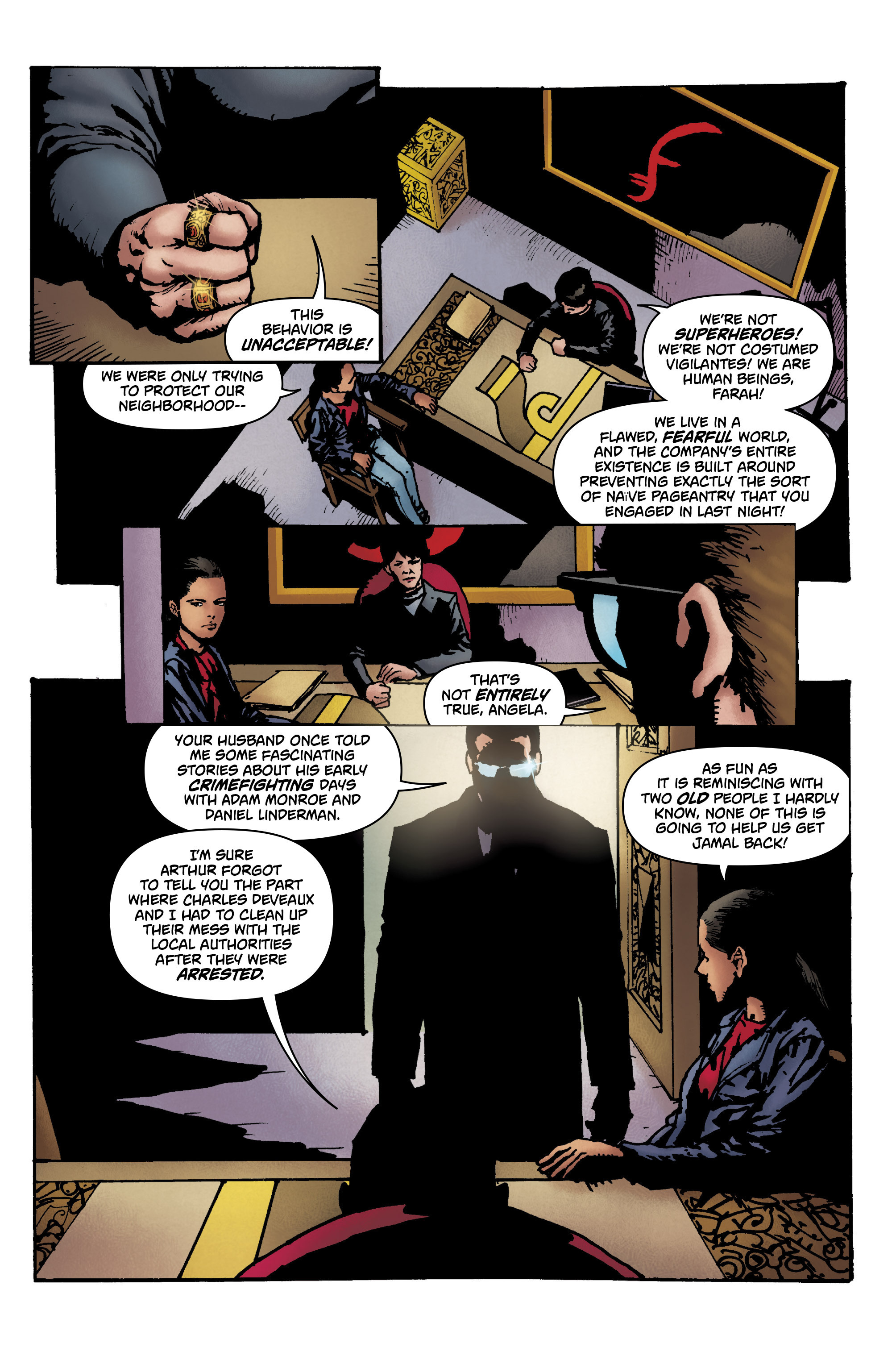 Read online Heroes Godsend comic -  Issue #5 - 3