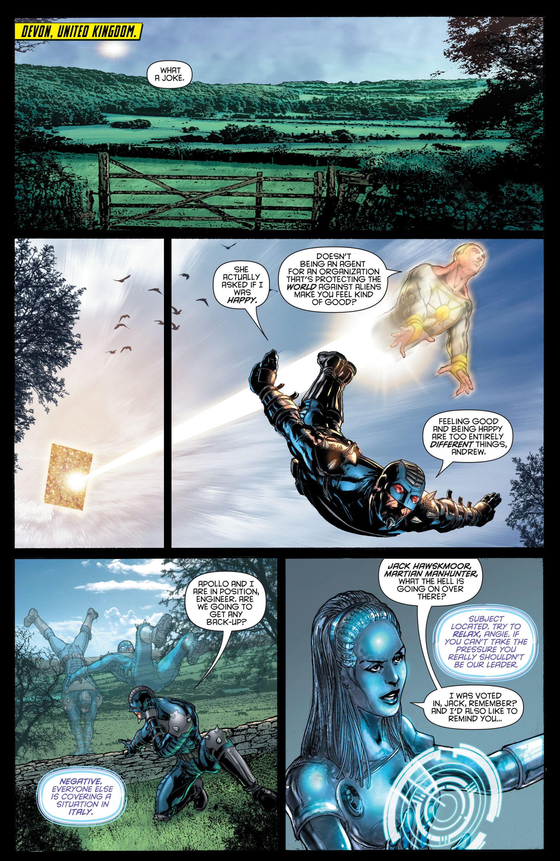 Read online Stormwatch (2011) comic -  Issue #9 - 4