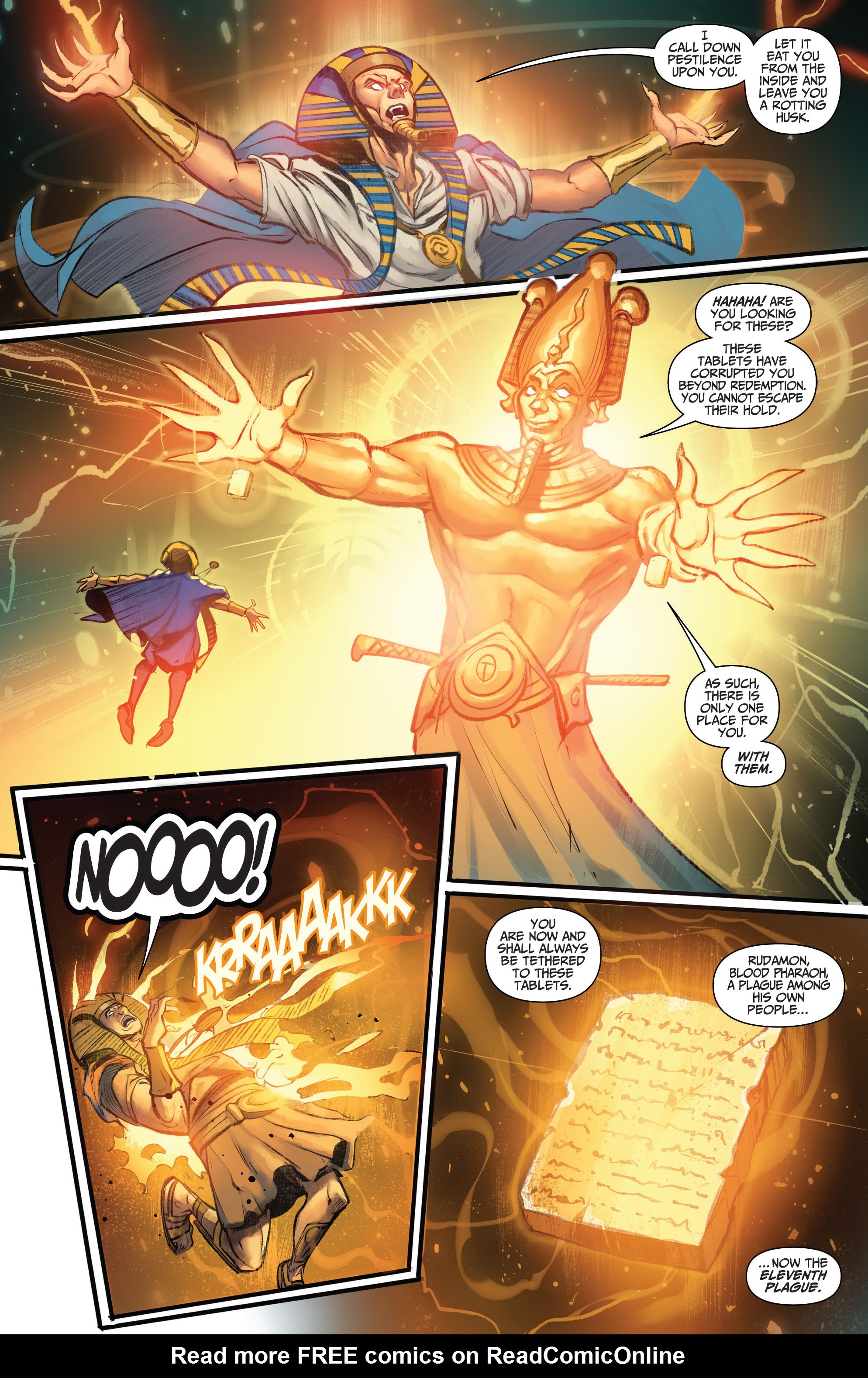 Read online Myths & Legends Quarterly: Blood Pharaoh comic -  Issue # Full - 55