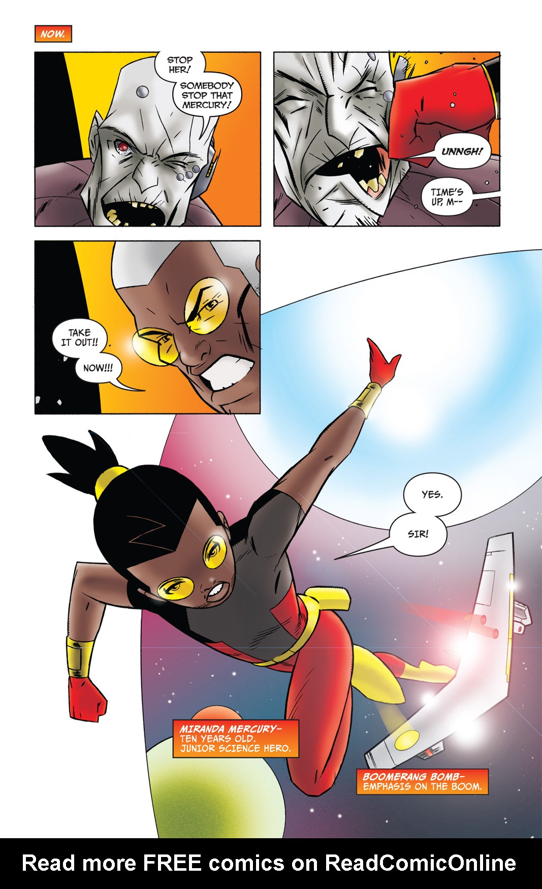 Read online The Many Adventures of Miranda Mercury: Time Runs Out comic -  Issue # TPB - 3