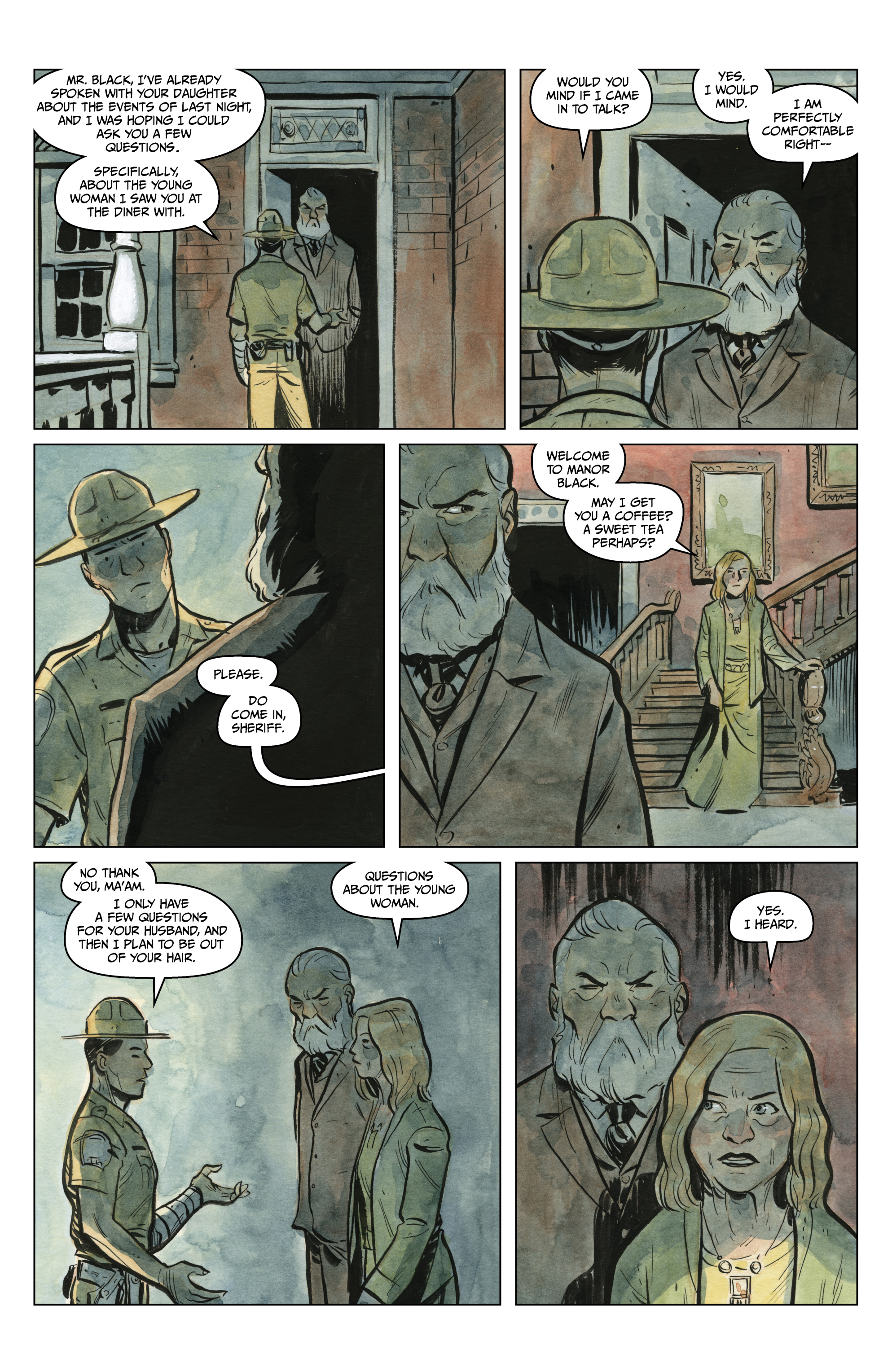 Read online Manor Black comic -  Issue # _TPB - 67