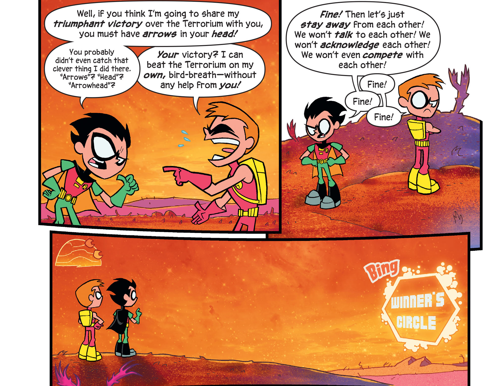Read online Teen Titans Go! To Camp comic -  Issue #11 - 16