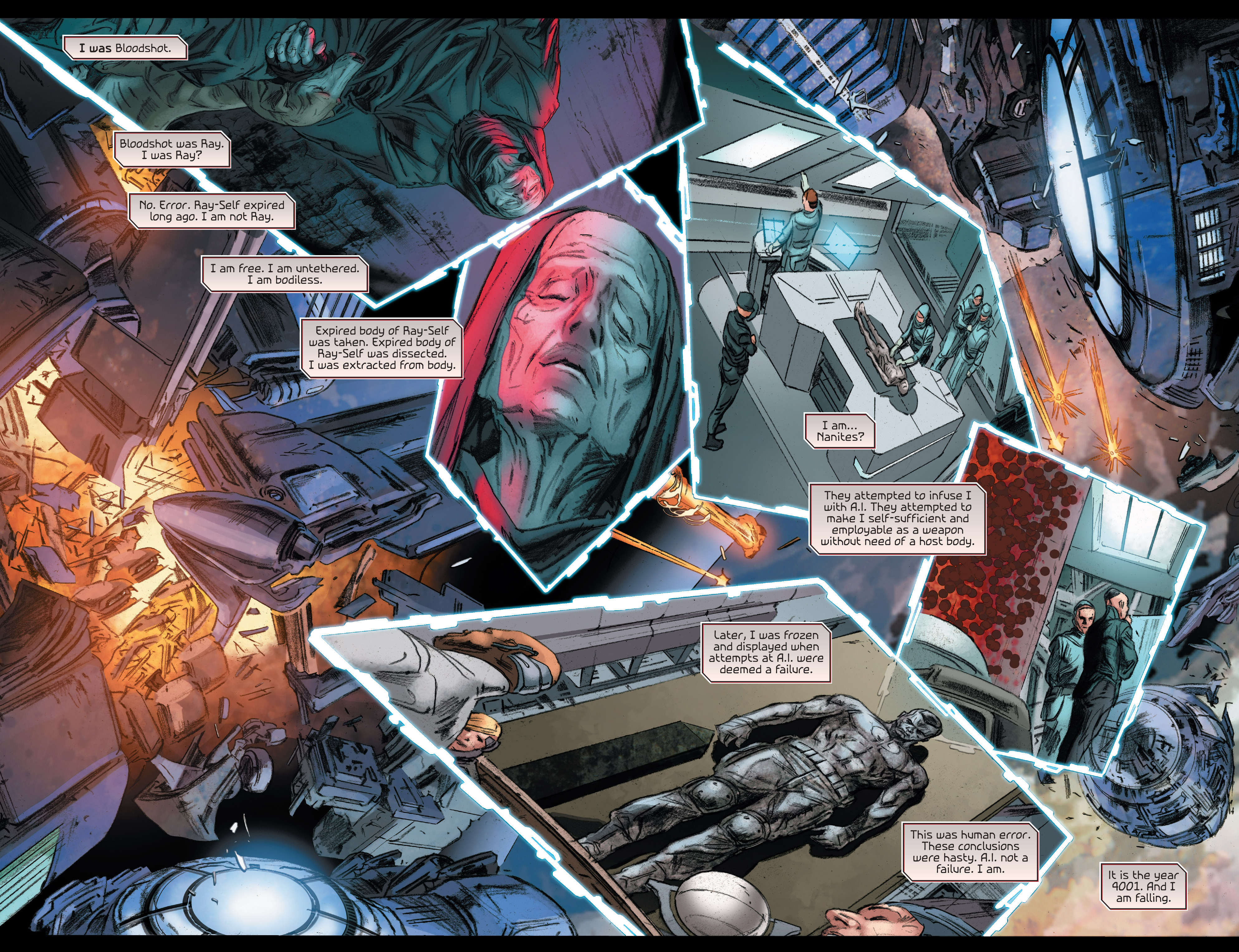 Read online 4001 A.D.: Bloodshot comic -  Issue #4001 A.D.: Bloodshot Full - 5