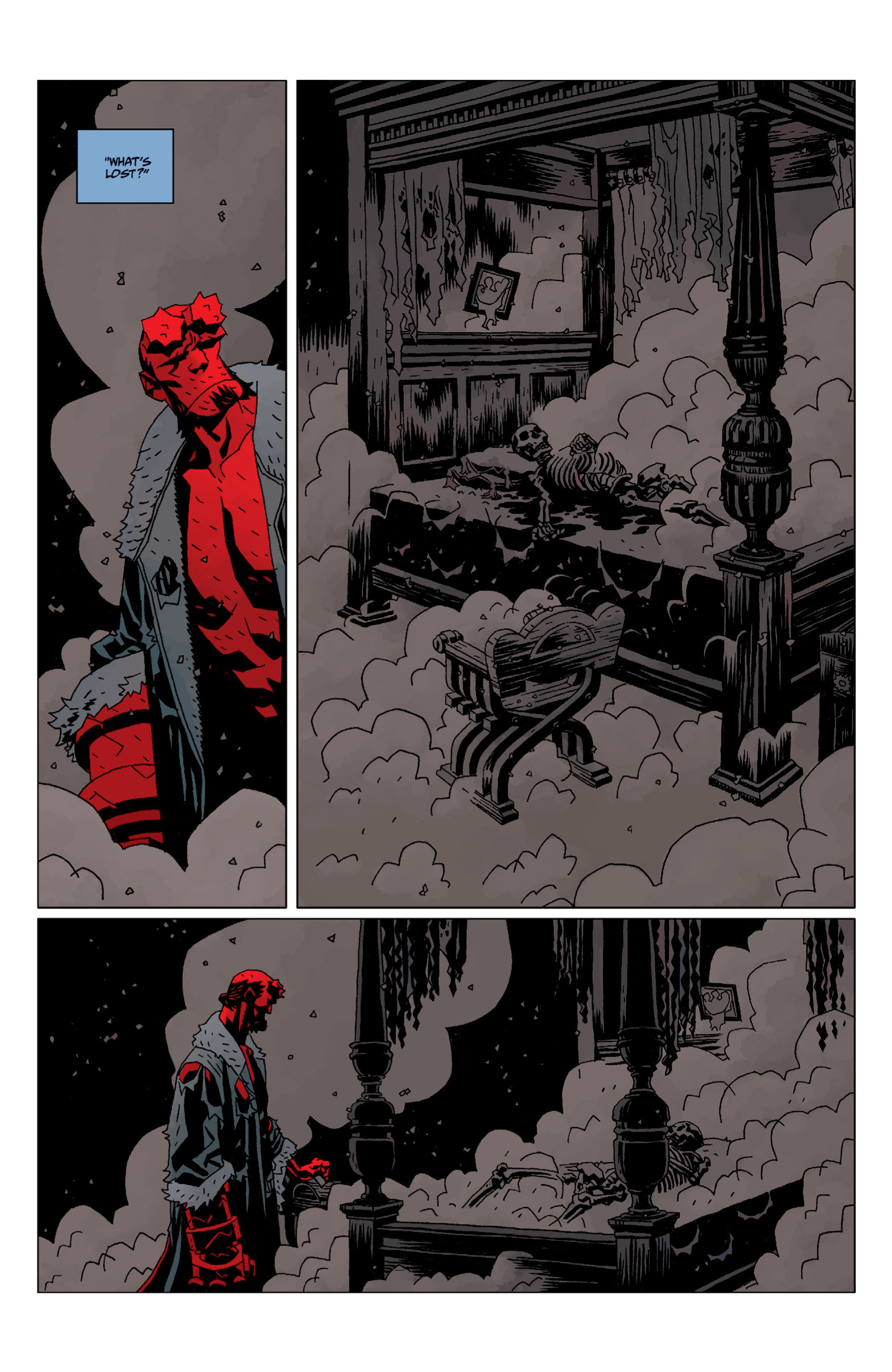 Read online Hellboy comic -  Issue #9 - 157