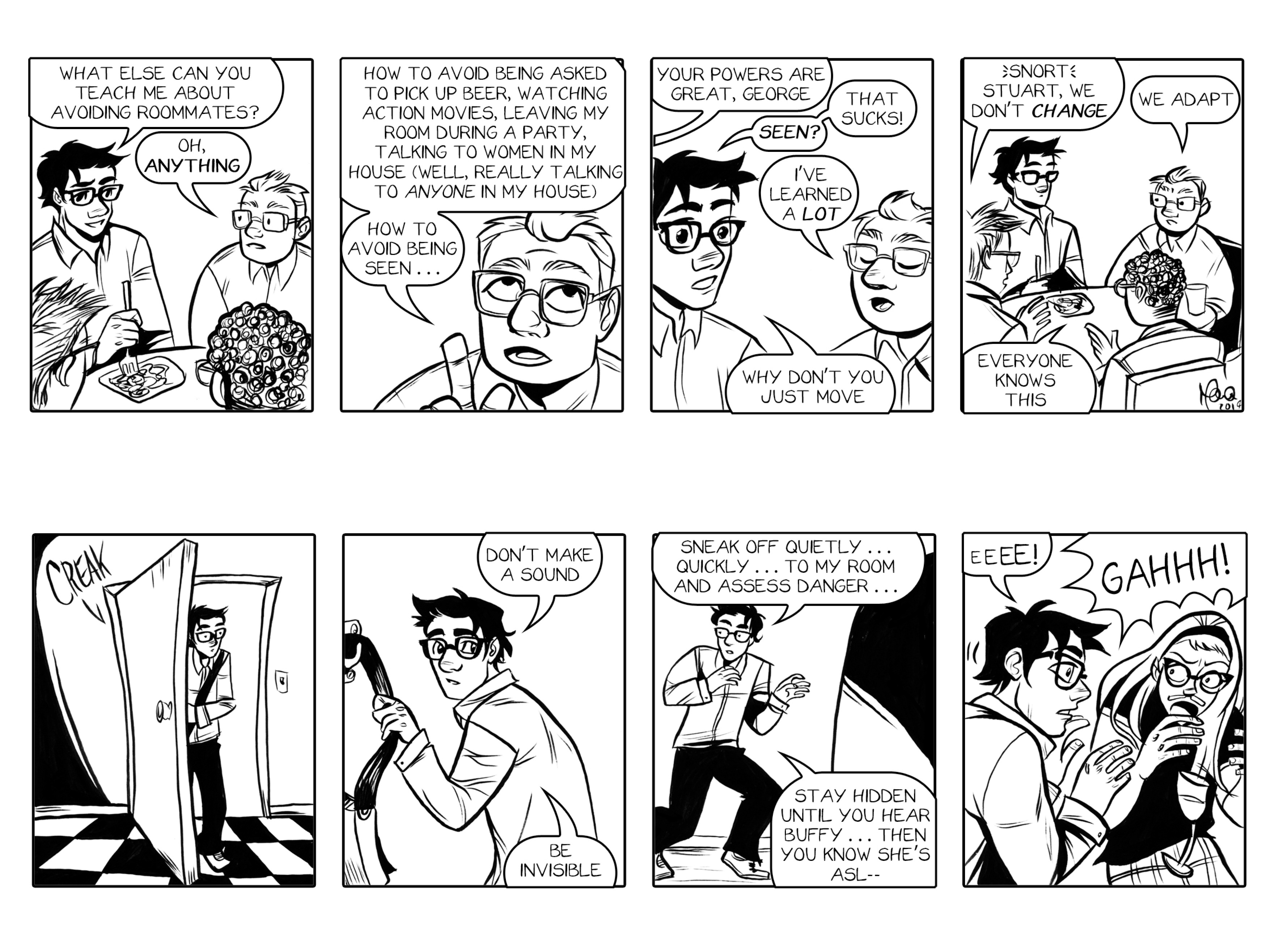 Read online Bonnie N. Collide, Nine to Five comic -  Issue #6 - 10