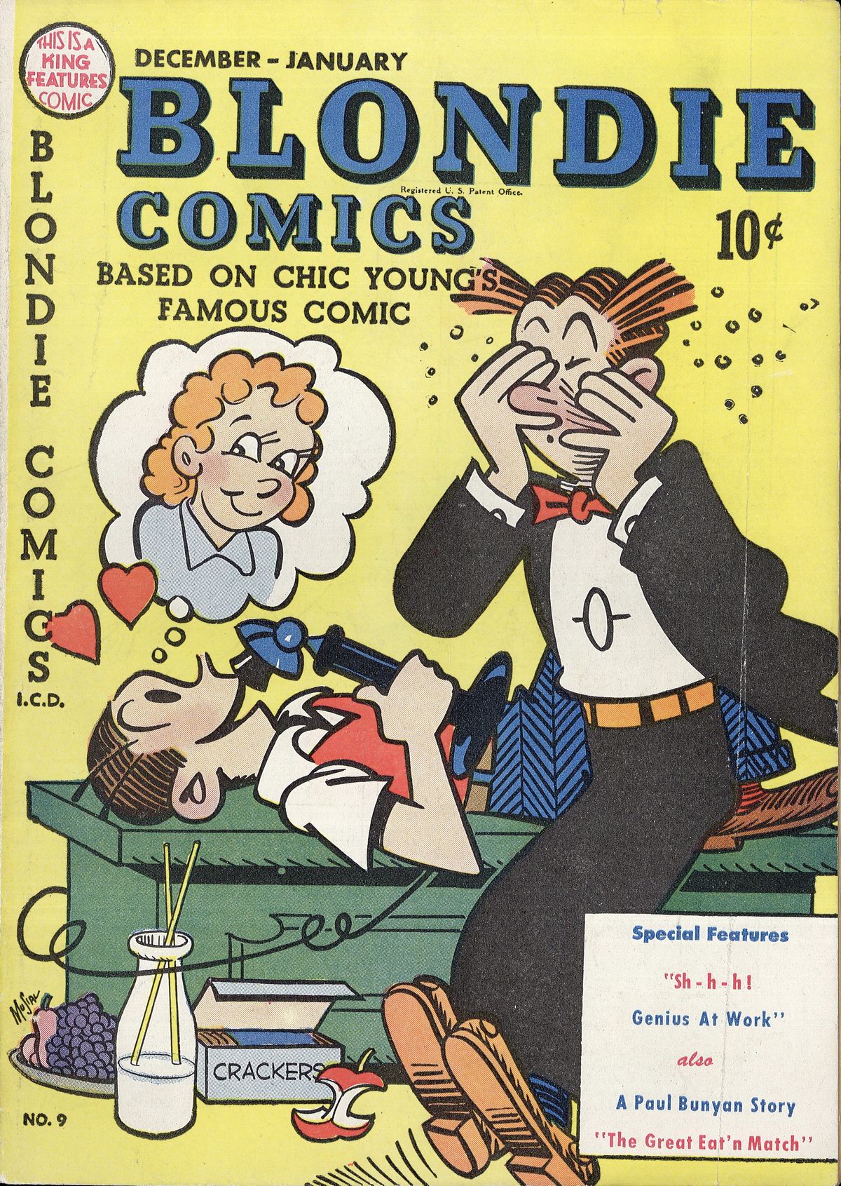 Read online Blondie Comics (1947) comic -  Issue #9 - 1