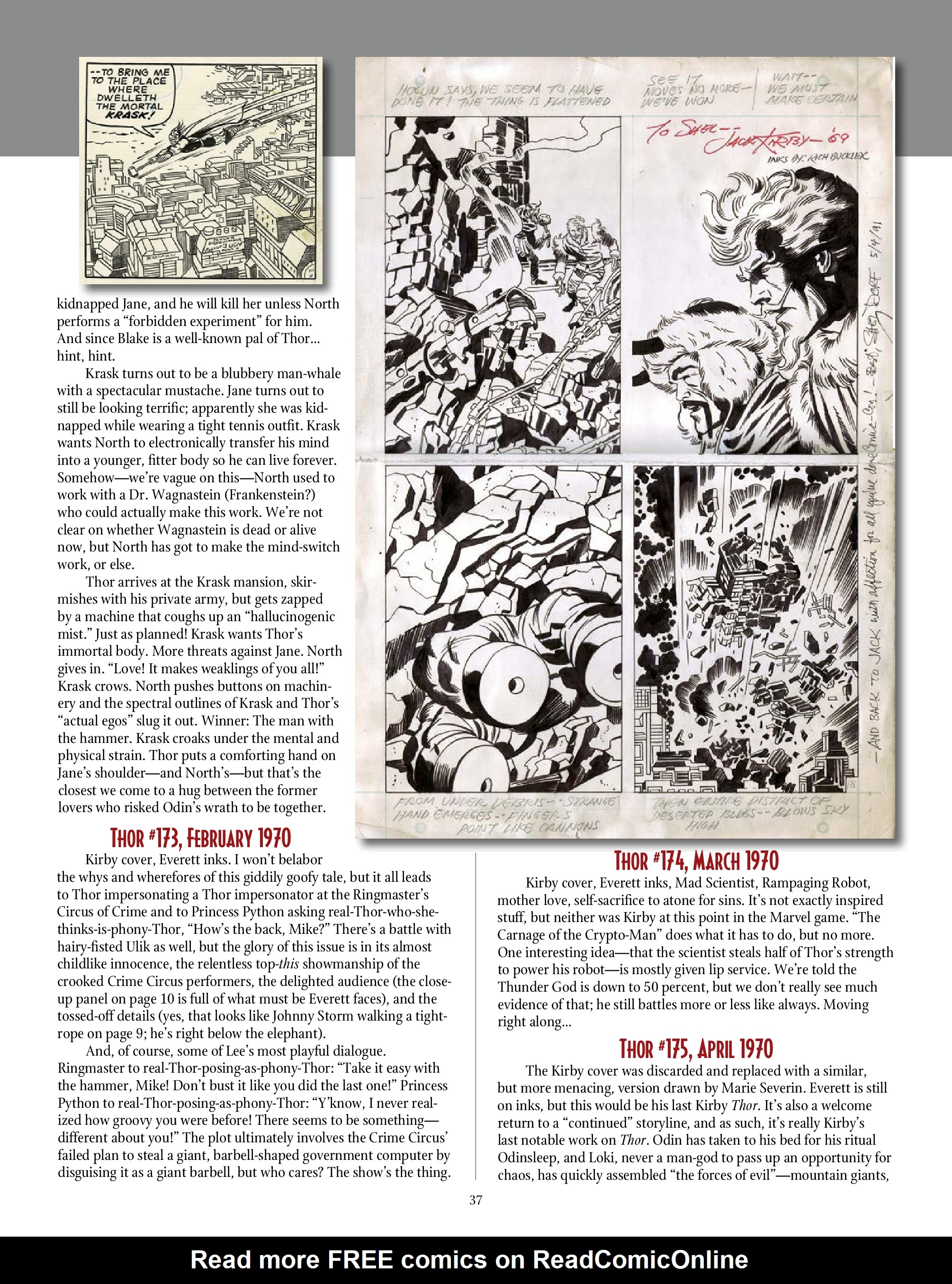 Read online The Jack Kirby Collector comic -  Issue #78 - 39