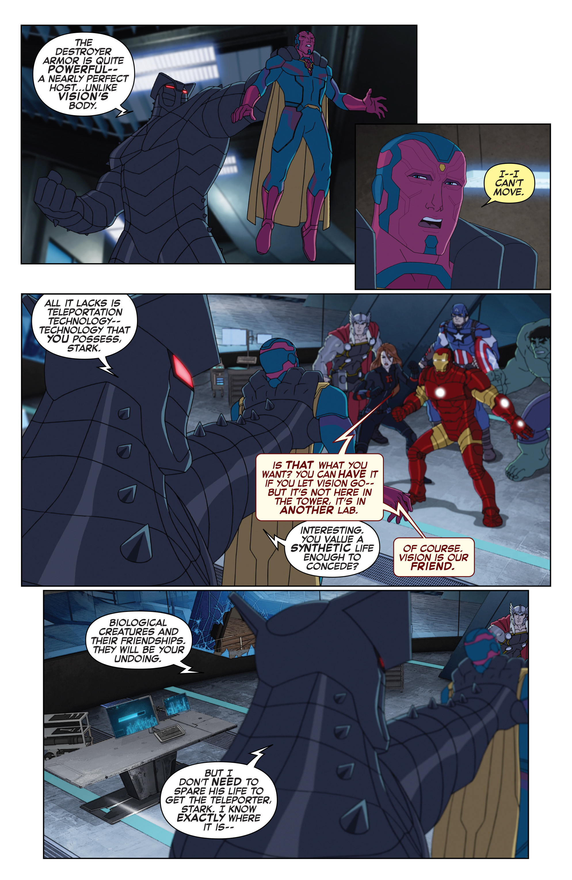 Read online Marvel Universe Avengers: Ultron Revolution comic -  Issue #8 - 16