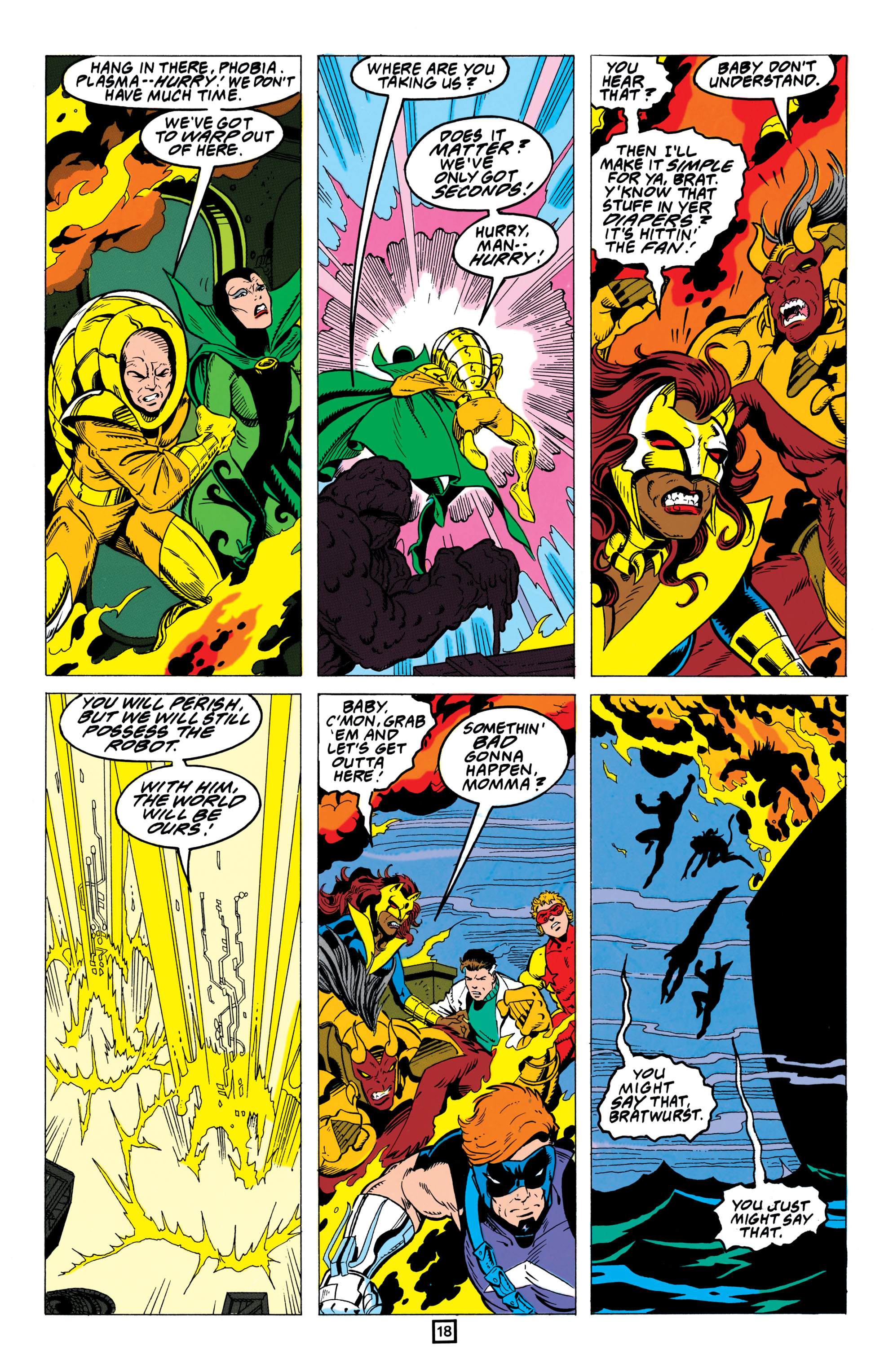 Read online The New Titans (1988) comic -  Issue #99 - 18
