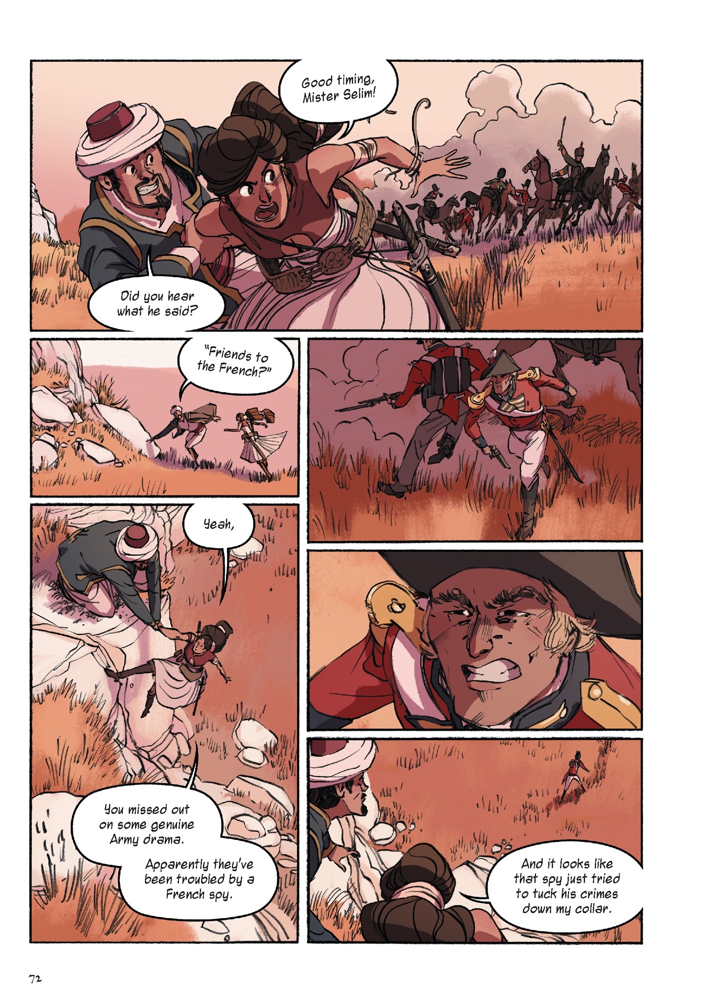 Read online Delilah Dirk and the King's Shilling comic -  Issue # TPB (Part 1) - 75