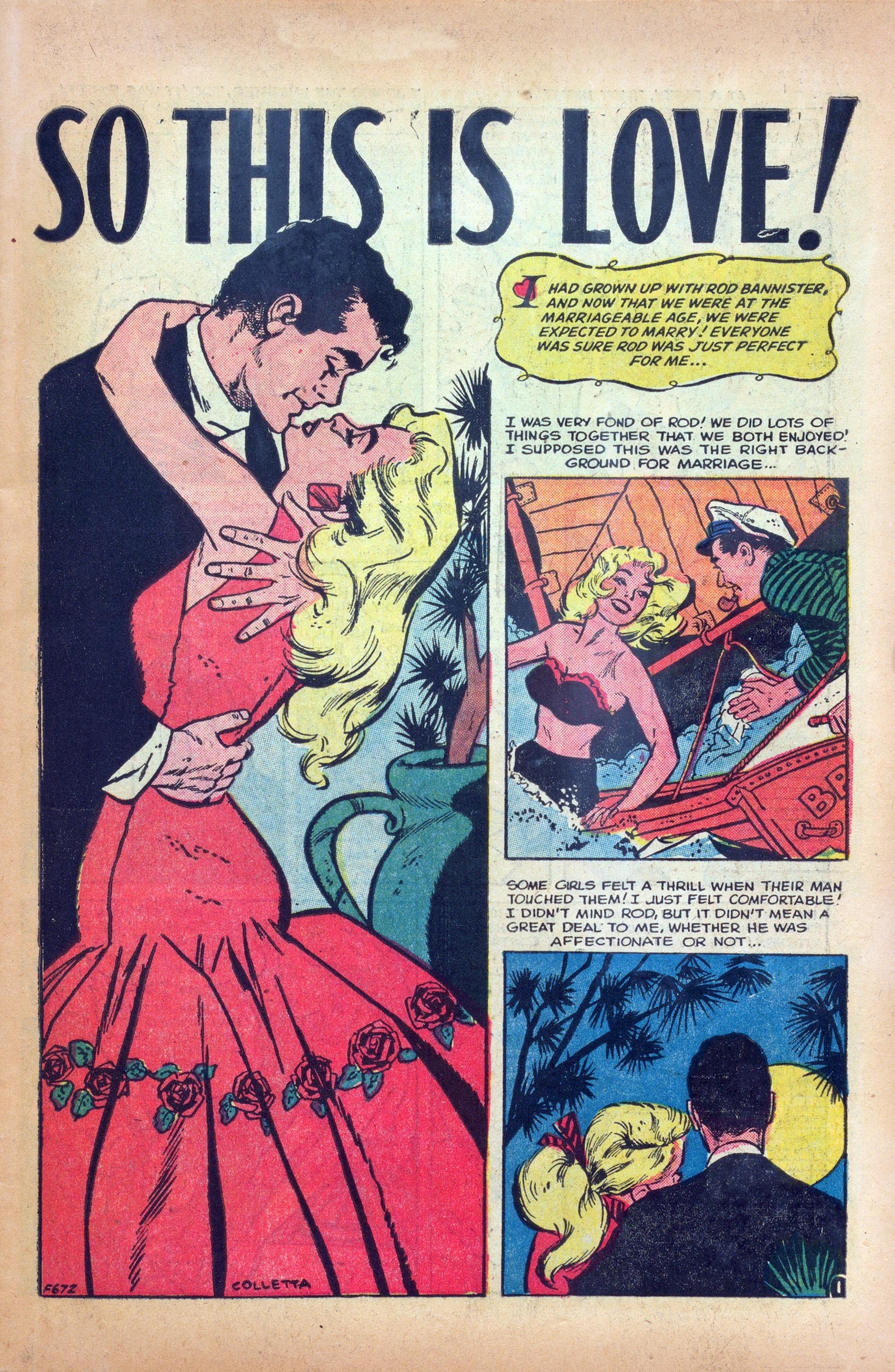 Read online Love Romances comic -  Issue #49 - 3