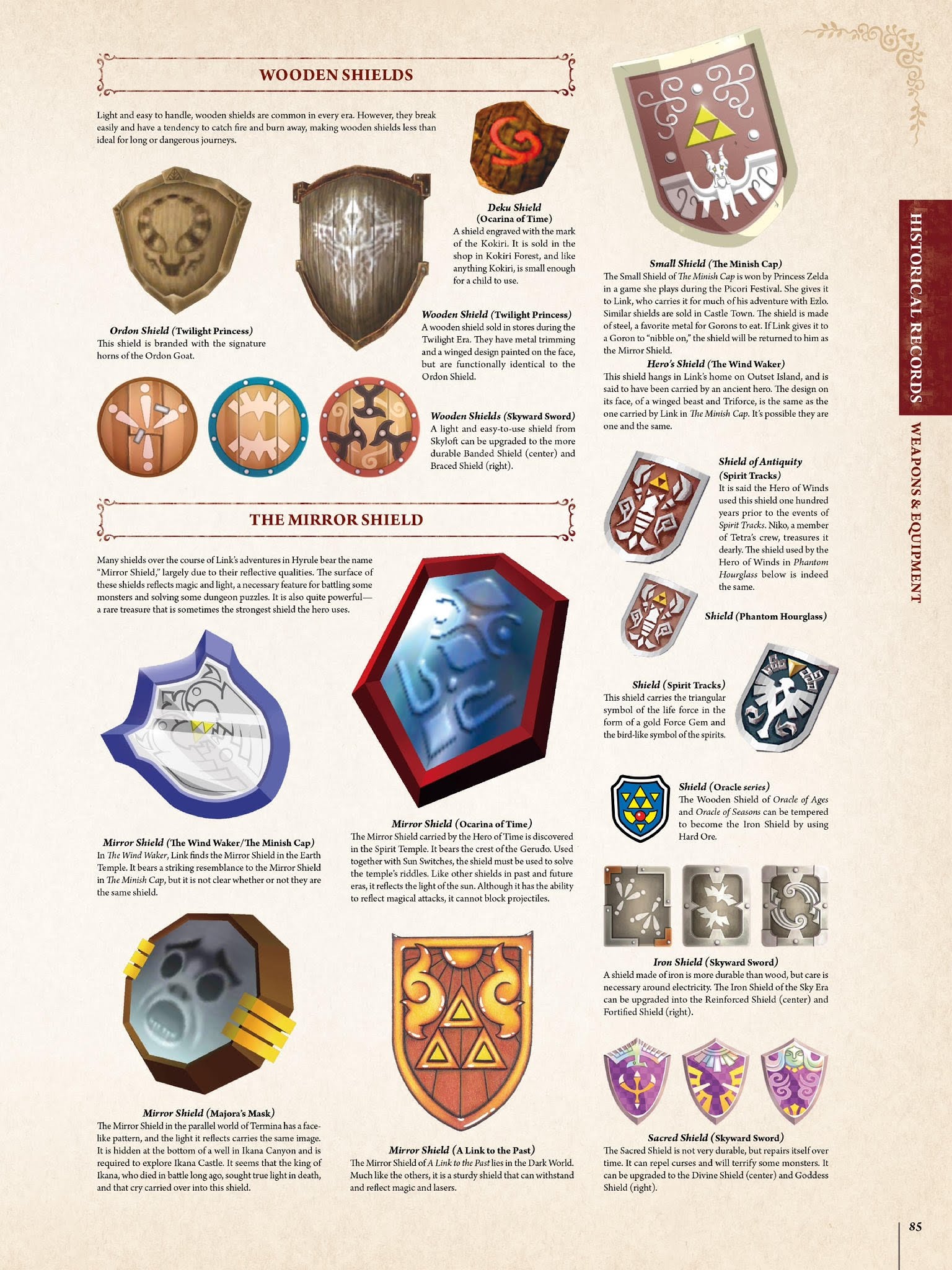 Read online The Legend of Zelda Encyclopedia comic -  Issue # TPB (Part 1) - 89