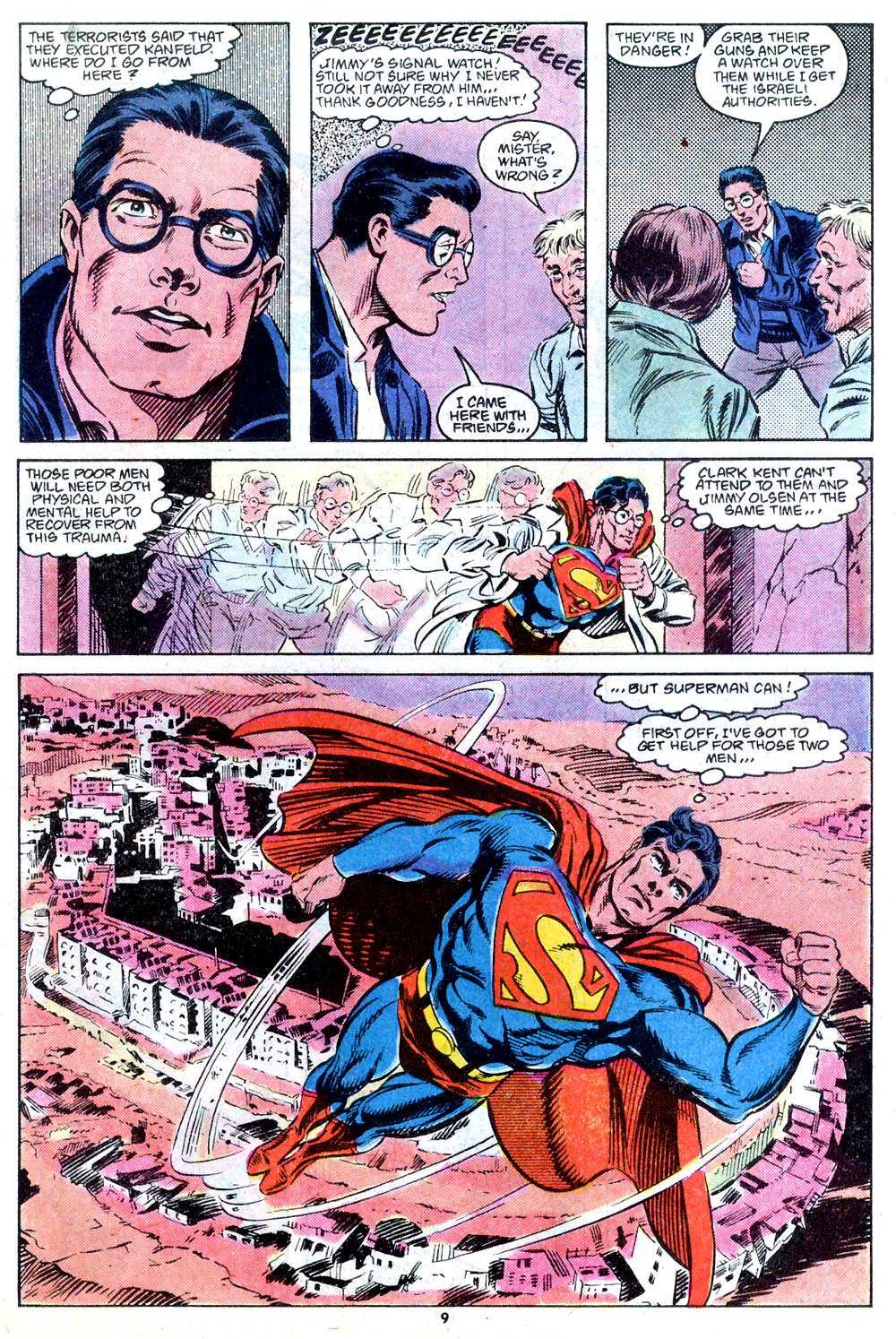 Read online Adventures of Superman (1987) comic -  Issue #443 - 10