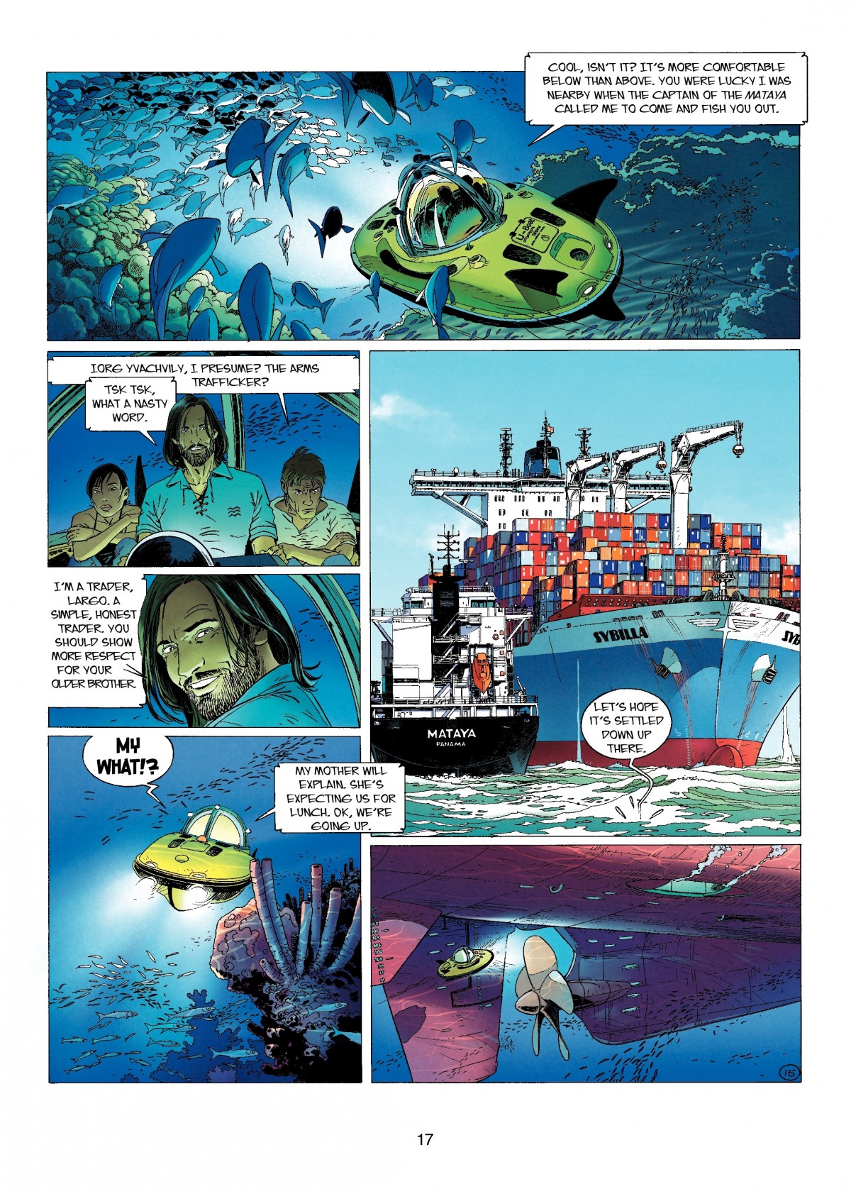 Read online Largo Winch comic -  Issue # TPB 14 - 17