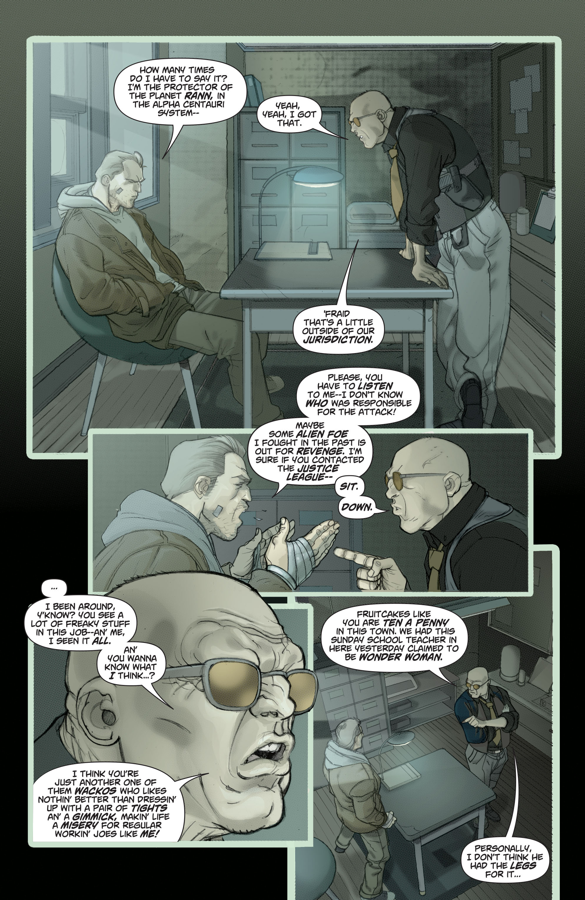 Read online Adam Strange (2004) comic -  Issue #1 - 3
