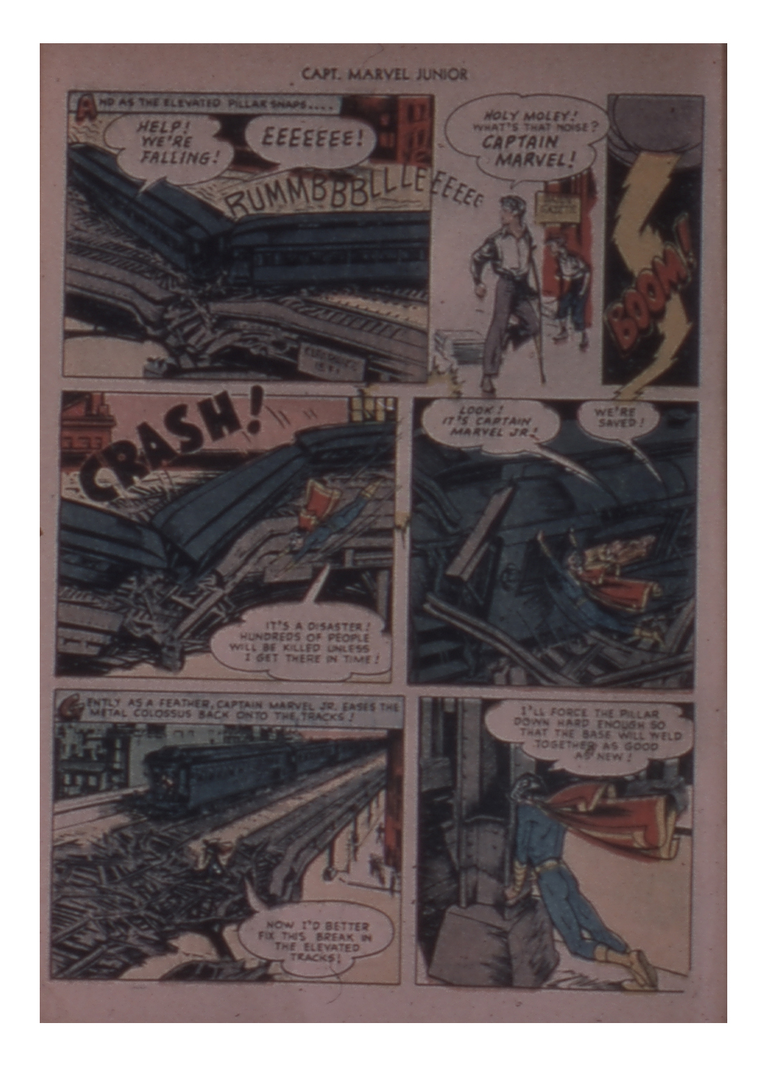 Read online Captain Marvel, Jr. comic -  Issue #77 - 8