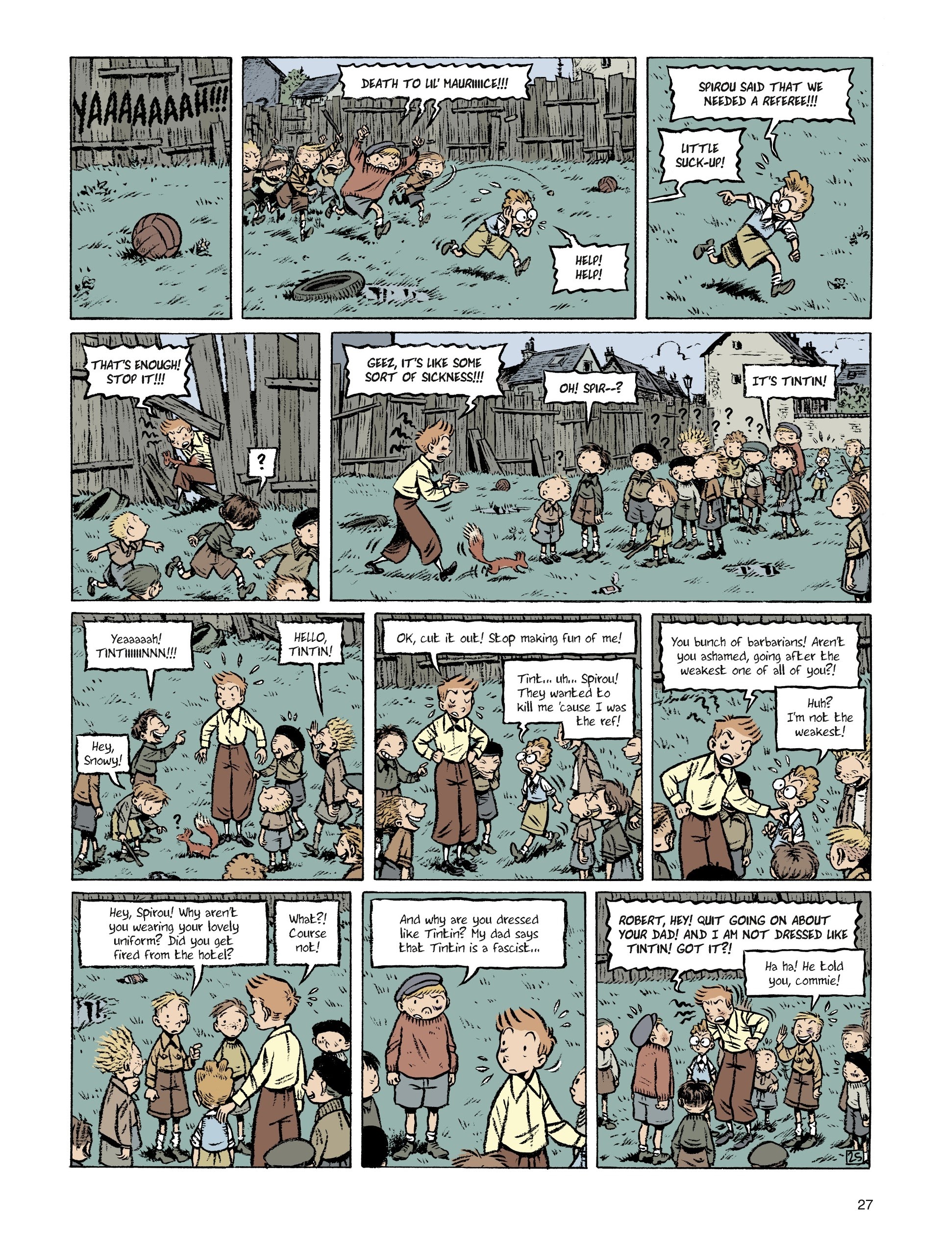 Read online Spirou: The Diary of a Naive Young Man comic -  Issue # TPB - 27