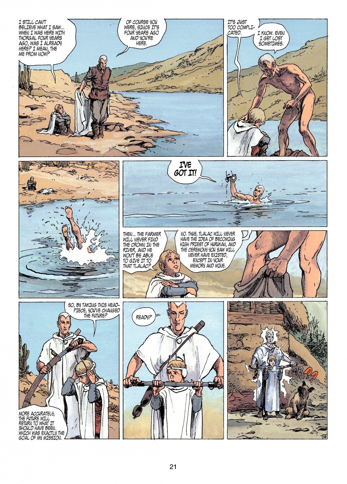 Read online Thorgal comic -  Issue #13 - 21