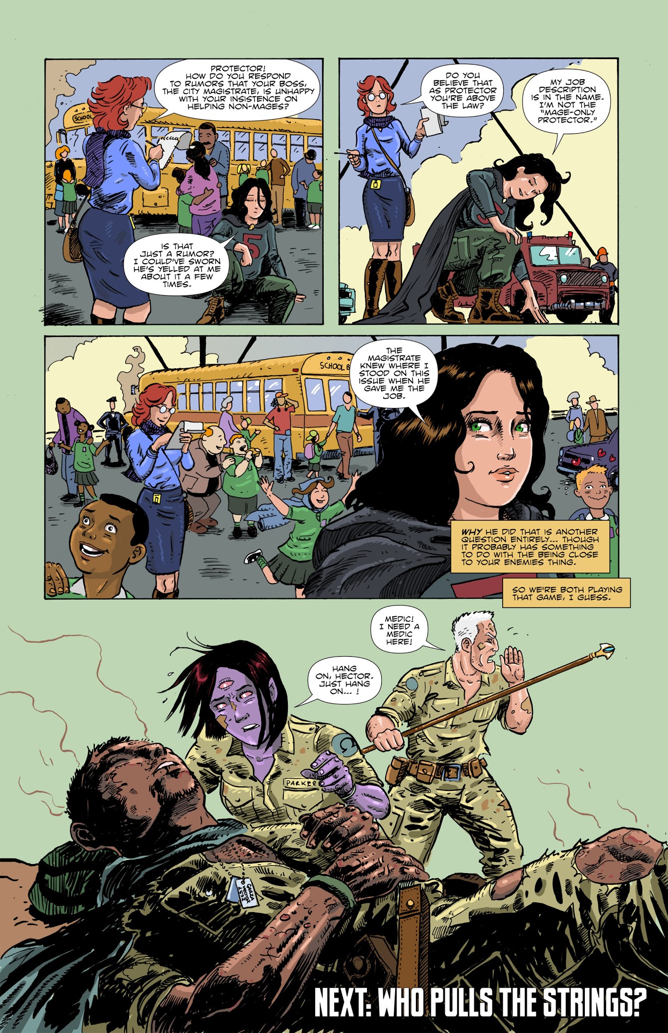 Read online Amelia Cole and the Hidden War comic -  Issue # TPB - 32