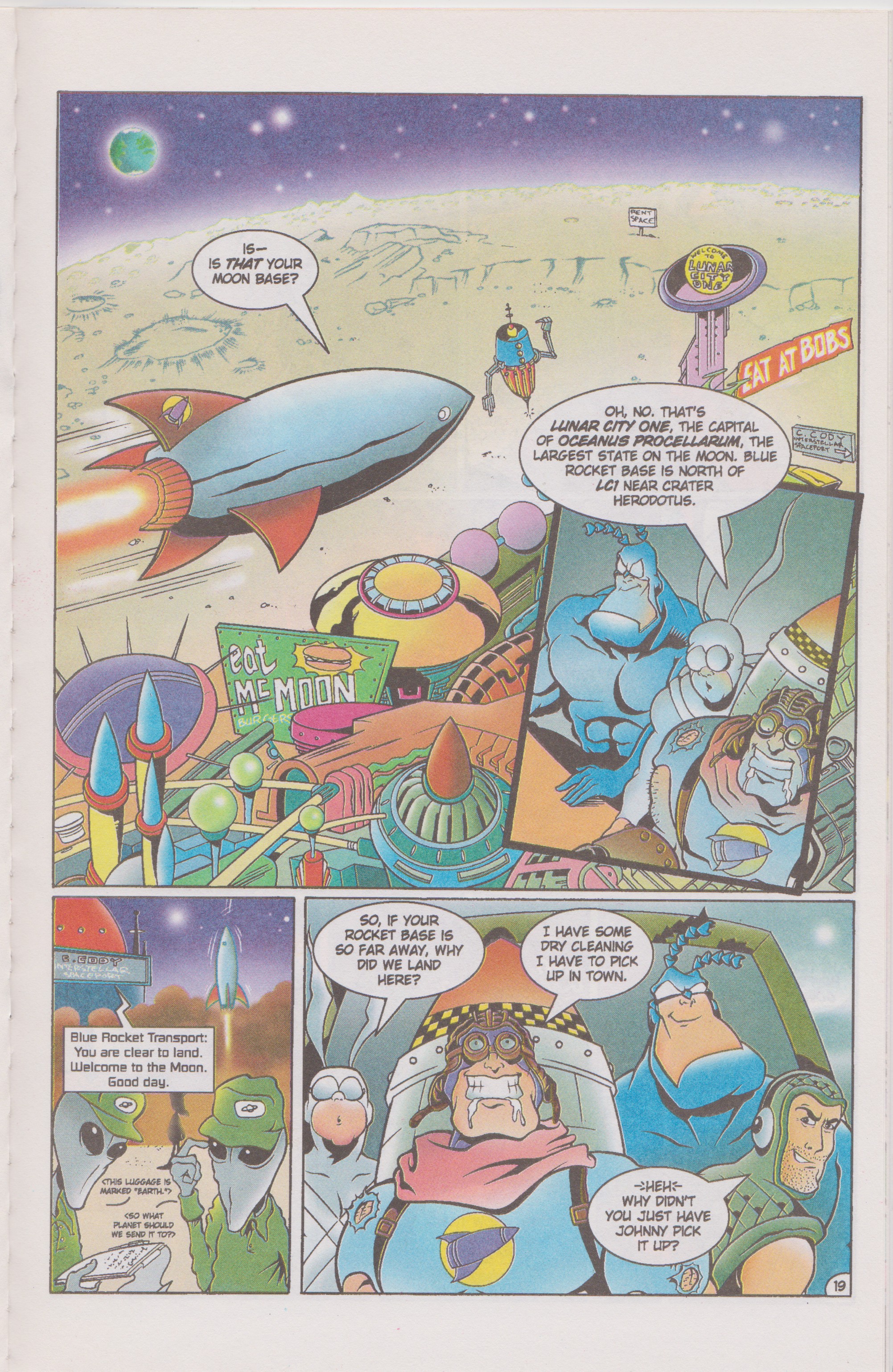 Read online The Tick Color comic -  Issue #2 - 21