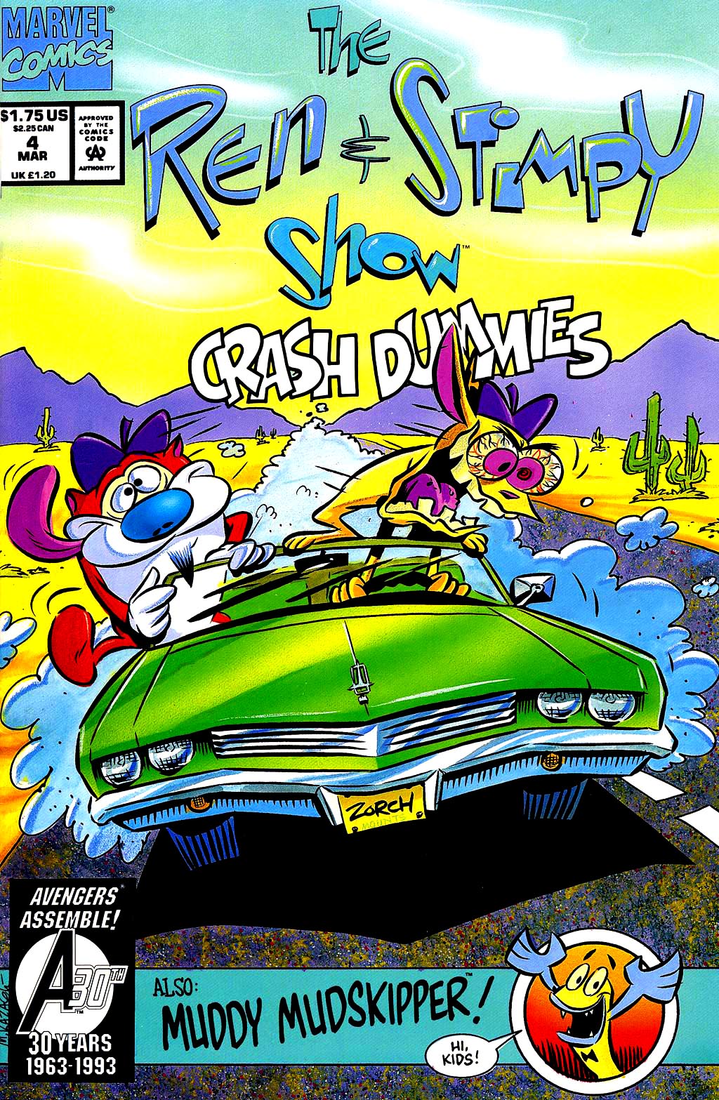 Read online The Ren & Stimpy Show comic -  Issue #4 - 1
