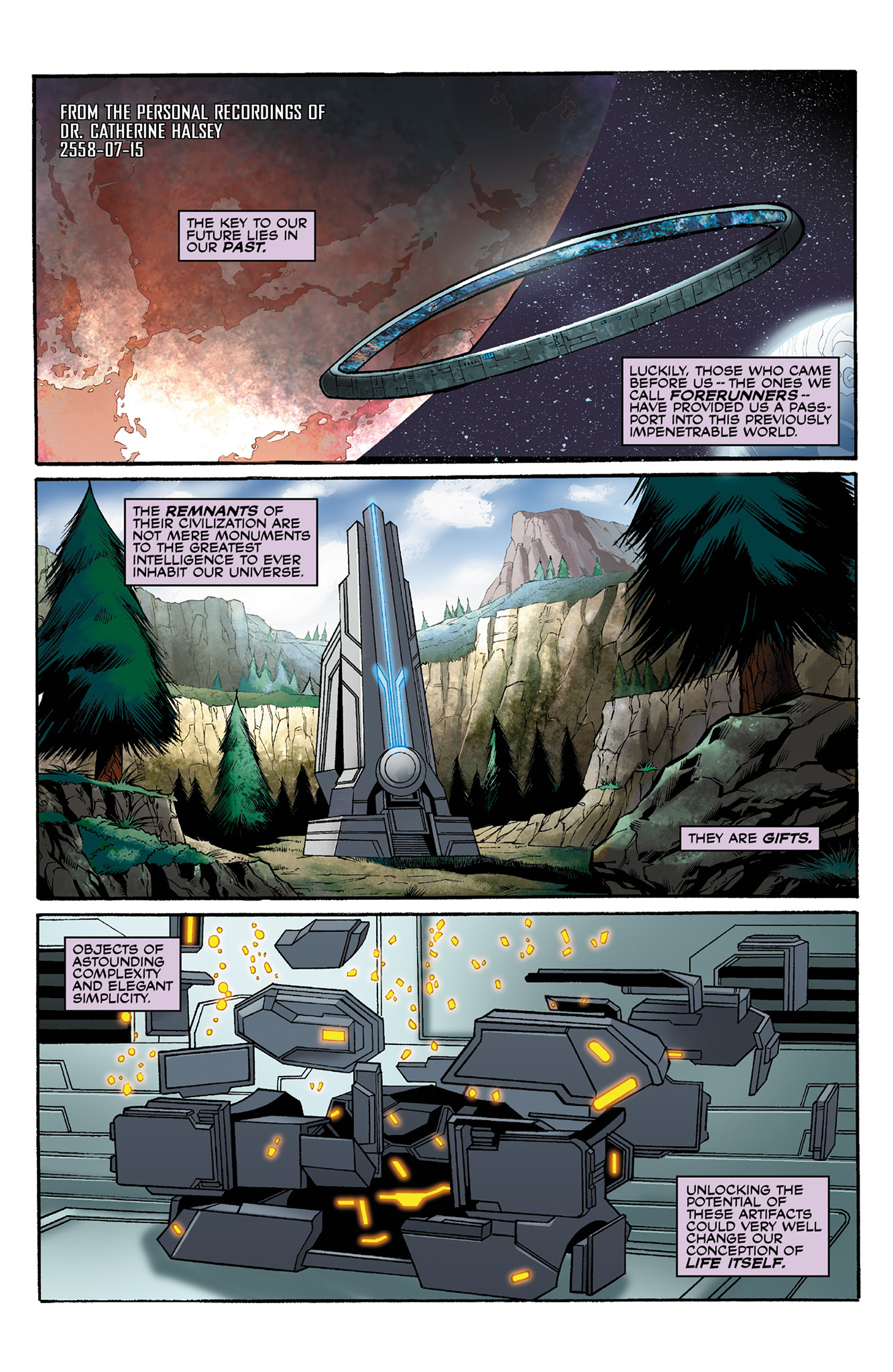 Read online Halo: Escalation comic -  Issue #13 - 3
