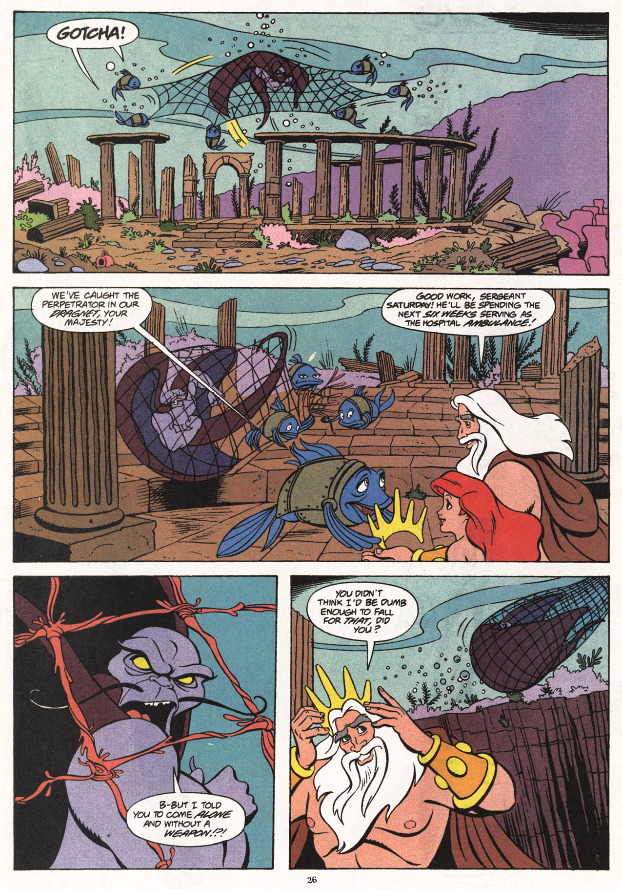 Read online Disney's The Little Mermaid comic -  Issue #1 - 28
