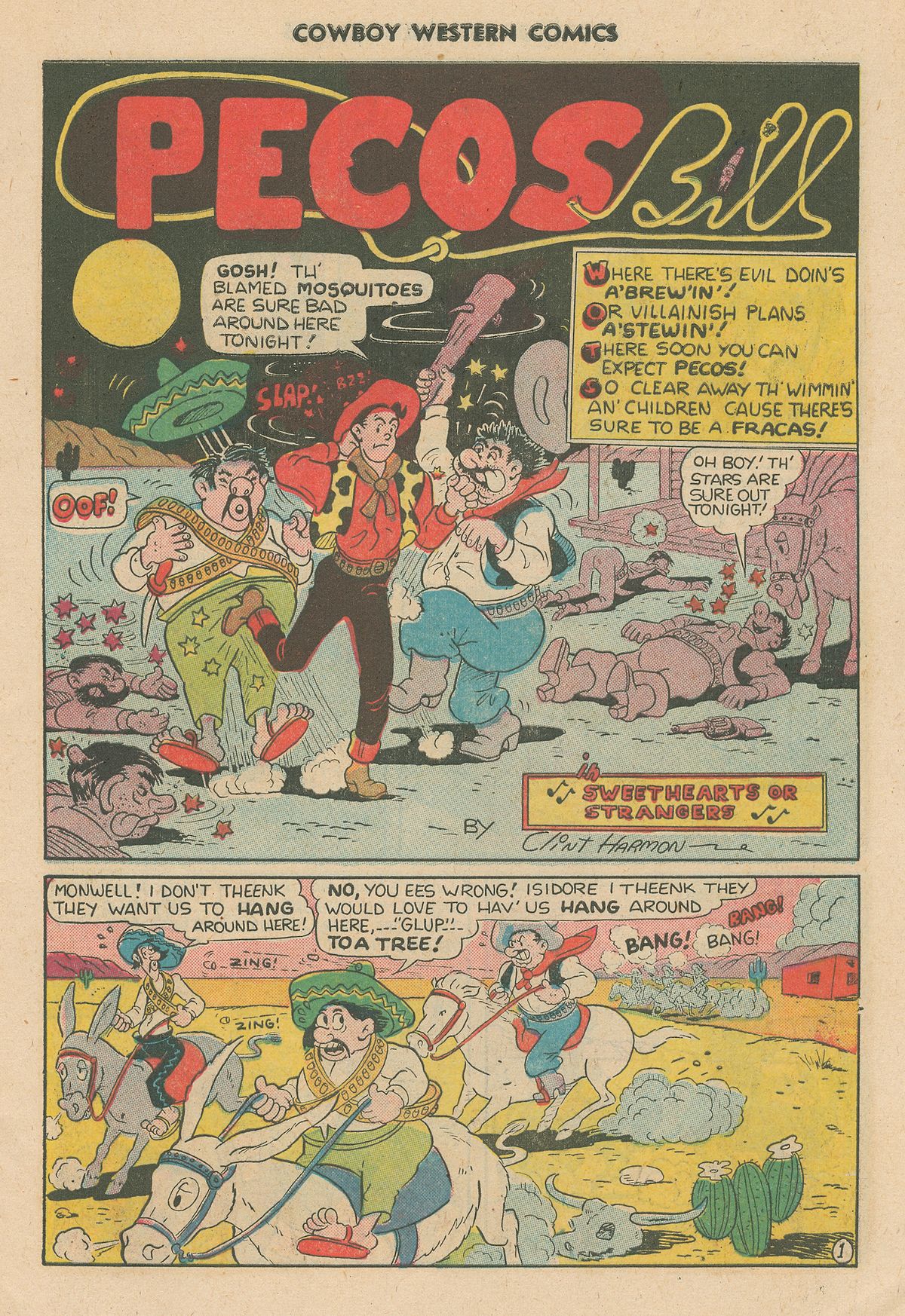 Read online Cowboy Western Comics (1948) comic -  Issue #31 - 7