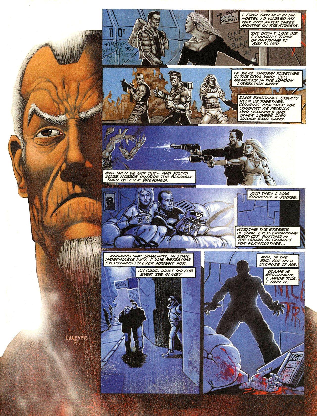 Read online Judge Dredd: The Megazine (vol. 2) comic -  Issue #71 - 41