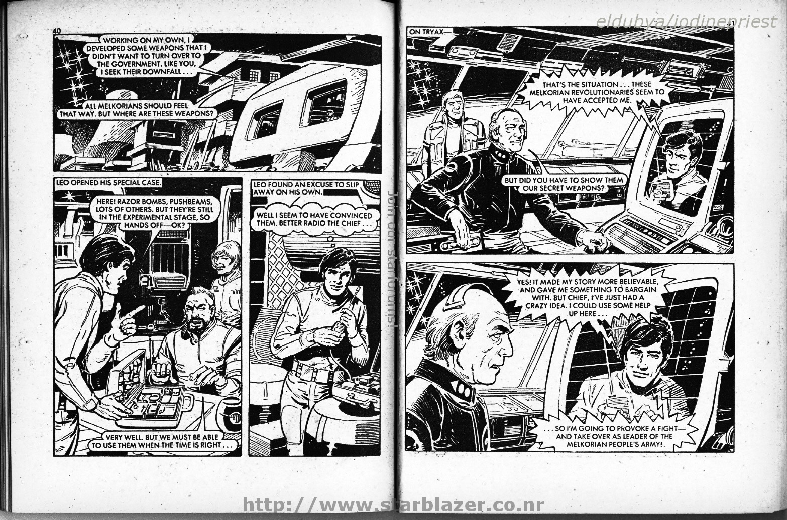 Read online Starblazer comic -  Issue #73 - 22