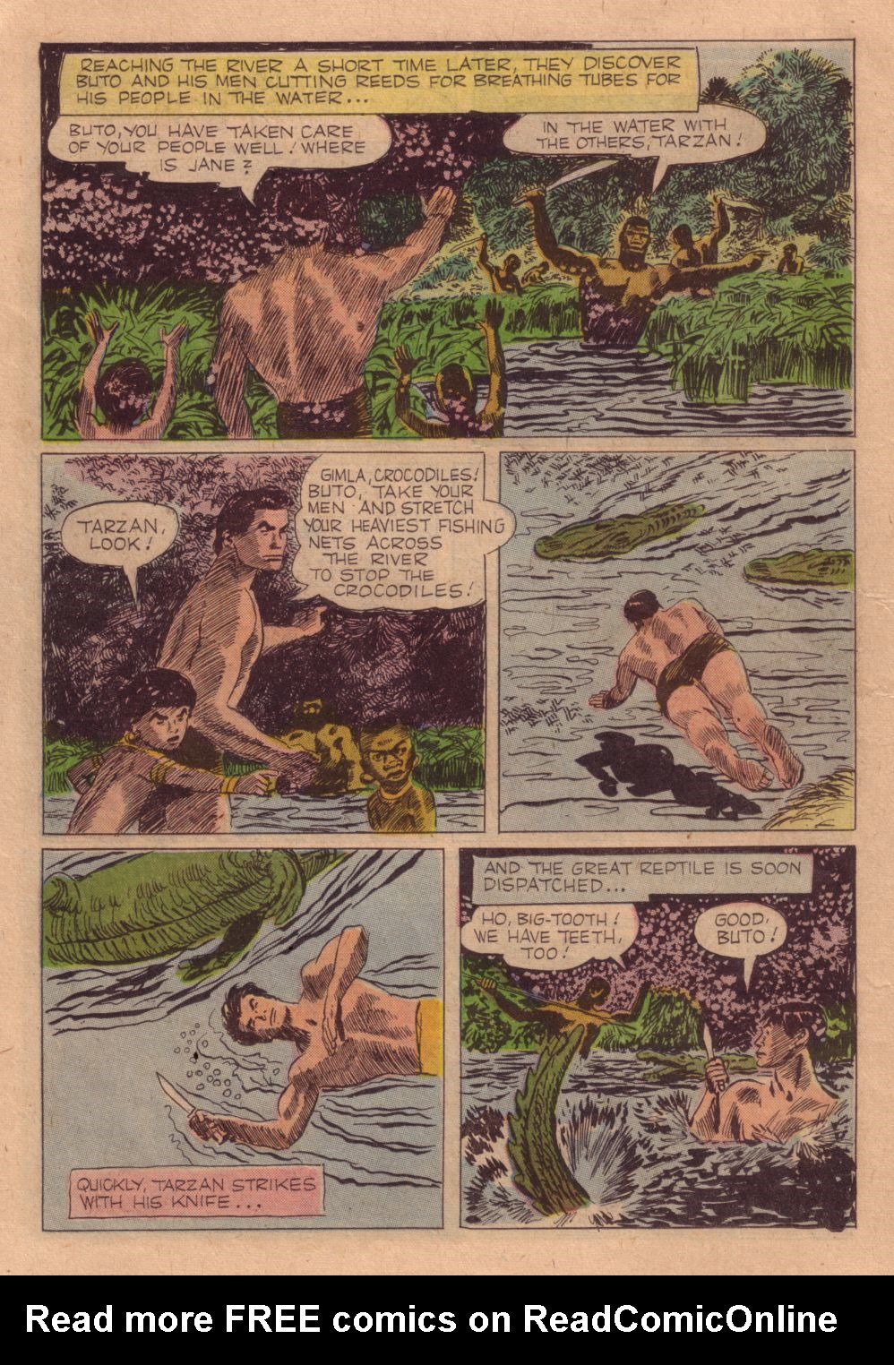 Read online Tarzan (1948) comic -  Issue #105 - 26